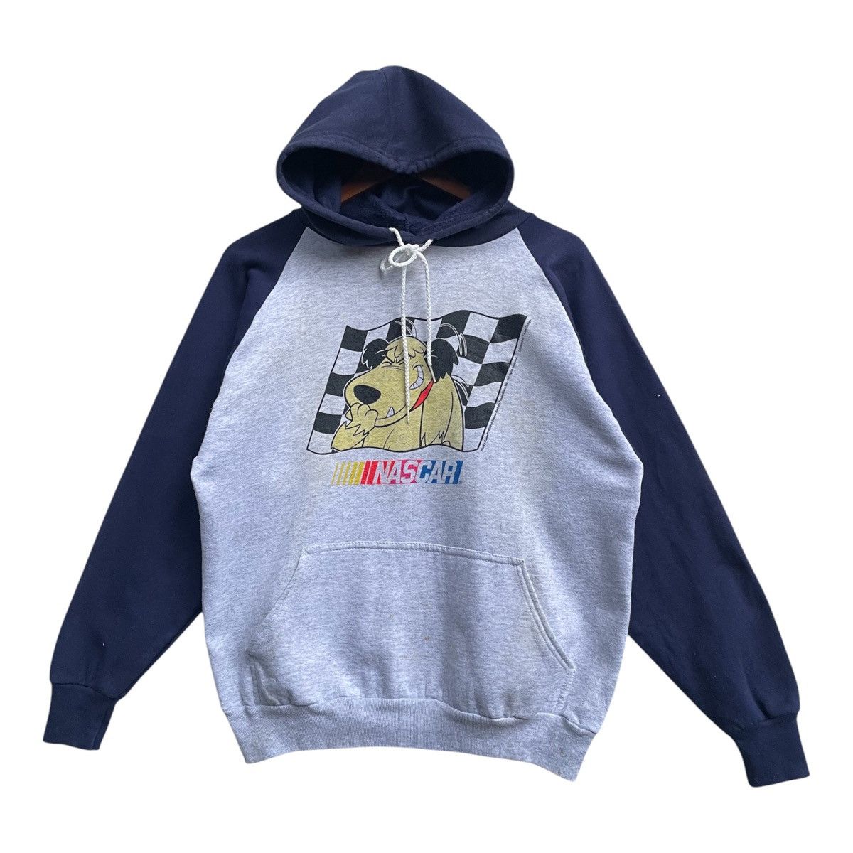 Vintage Nascar Wacky Races Hanna Barbera Hoodie