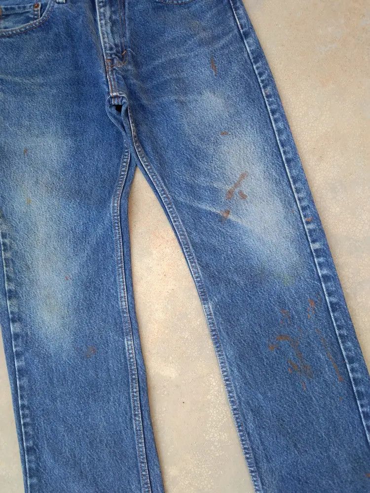 Levi's Vintage Levi's Jeans 505 Distressed Denim 30x29 Size US 30 / EU 46 - 4 Thumbnail