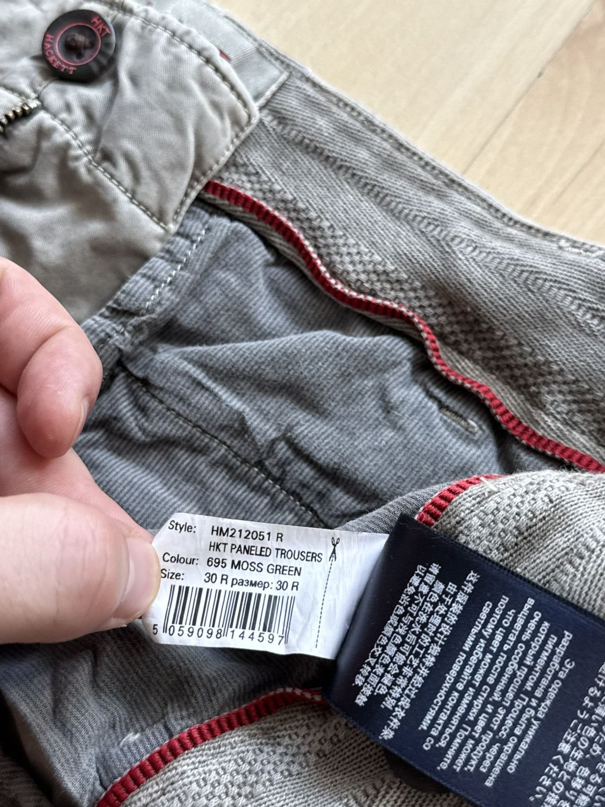 Hackett Hackett london hkt paneled trousers chino pants Size US 30 / EU 46 - 10 Thumbnail