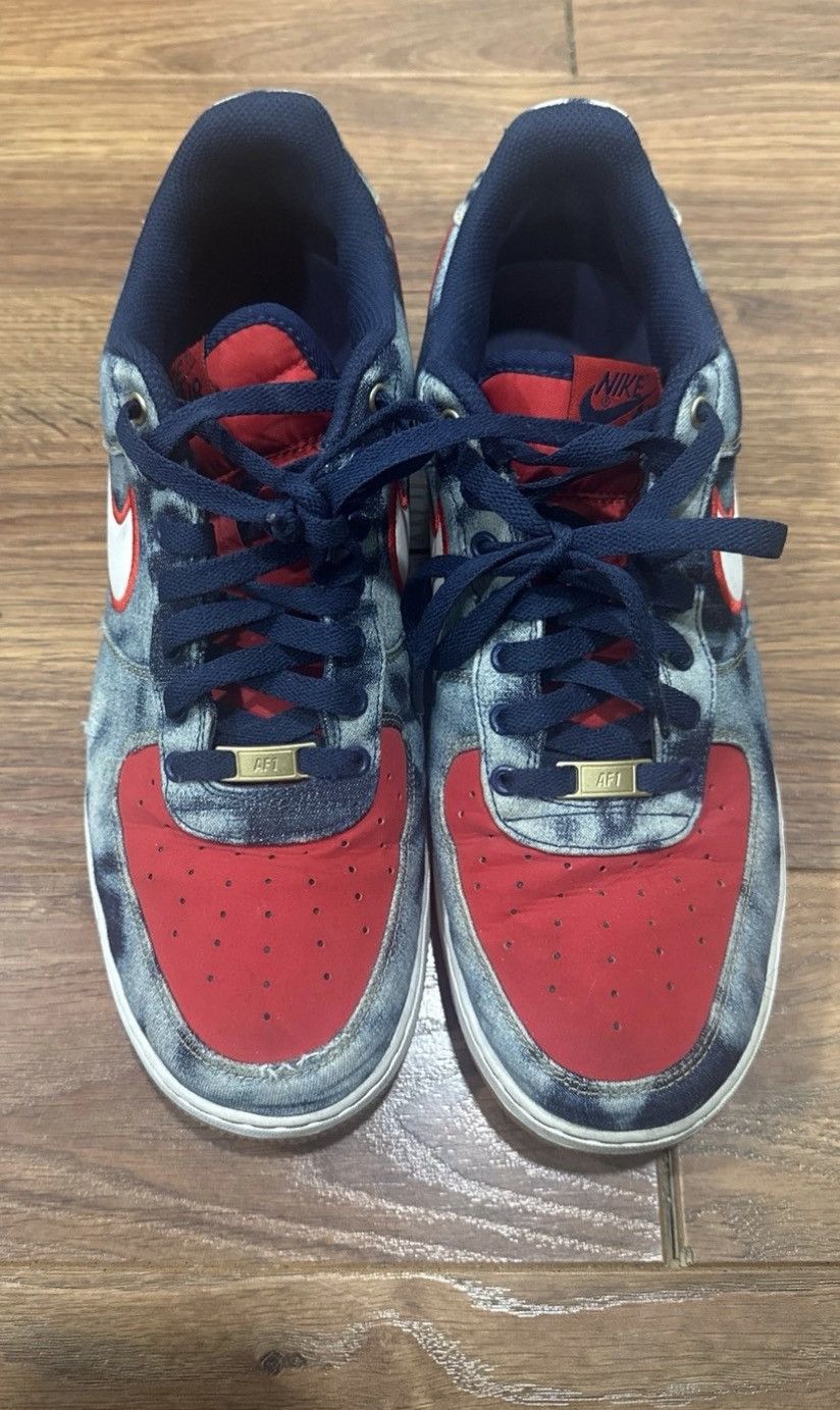 Nike SB Nike air force 1 low ‘07 denim Size US 12 / EU 45 - 1 Thumbnail