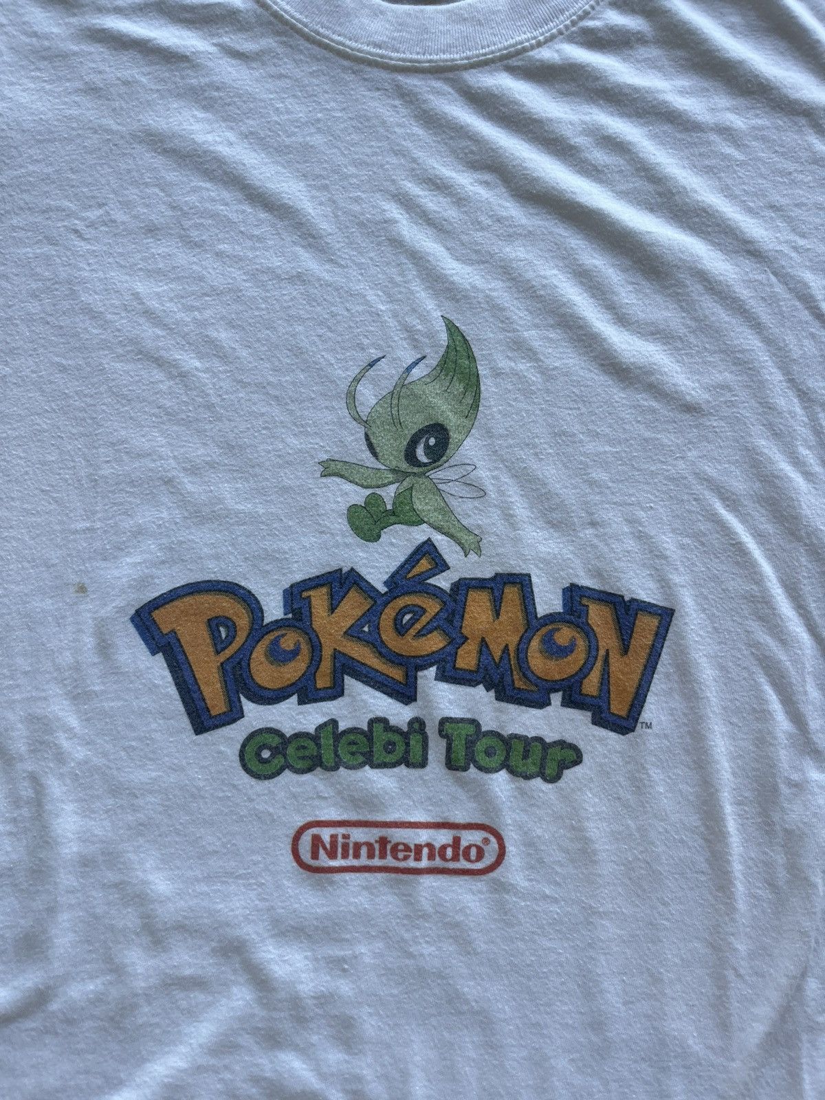 Nintendo × Pokemon × Vintage Vintage Pokemon Celebi Tour 2000’s Nintendo Tshirt Size US M / EU 48-50 / 2 - 6 Thumbnail