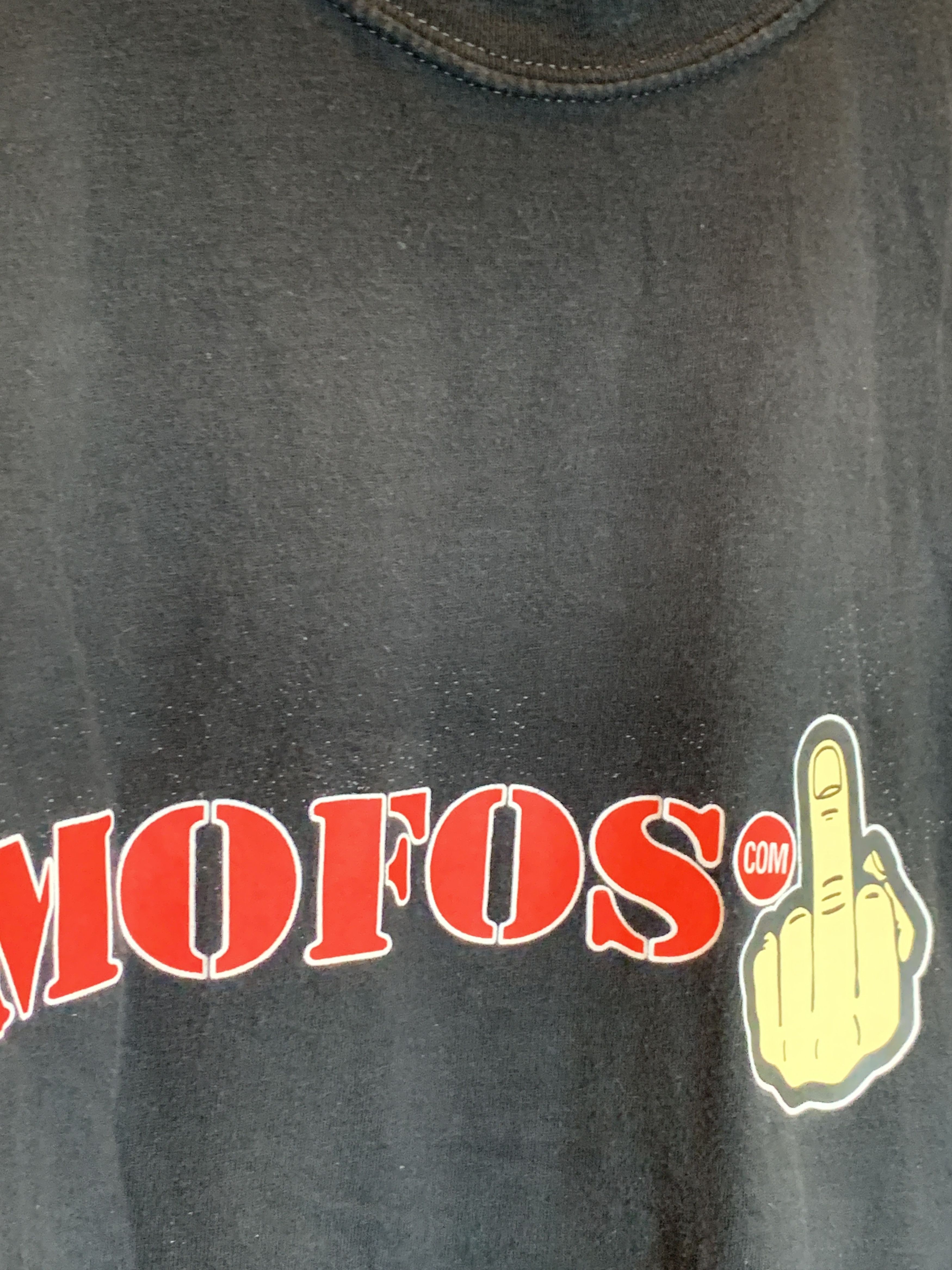 Vintage *RARE* Vintage Mofo’s XXX Porn Sex T-Shirt Size US XL / EU 56 / 4 - 3 Thumbnail