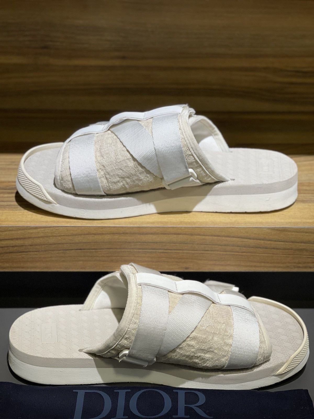 DIOR ディオール サンダル ALPHA メンズ 27cm 42 Dior Dior Alpha Slide EU42 UK8 CM27 | Grailed