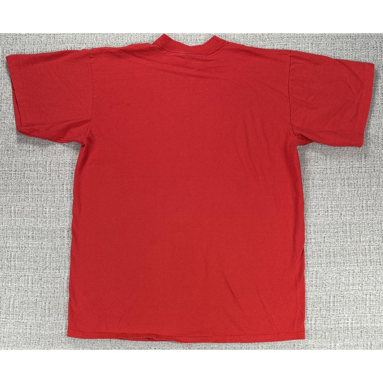 Nutmeg Vintage San Francisco 49ers Shirt XL Red Nutmeg Mills USA Size US XL / EU 56 / 4 - 13 Thumbnail