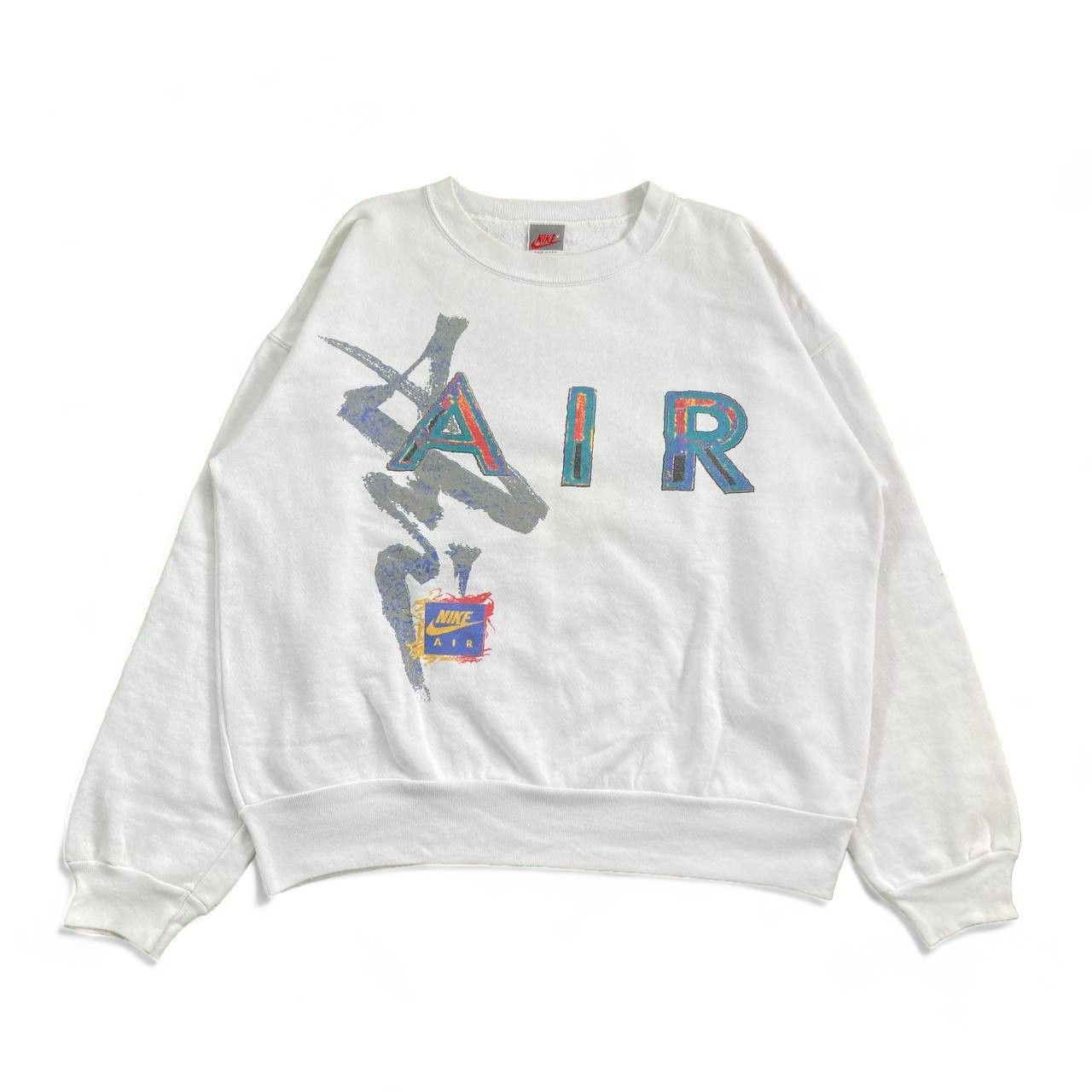Nike 1980s Spell out Sweatshirt Size US S / EU 44-46 / 1 - 1 Thumbnail