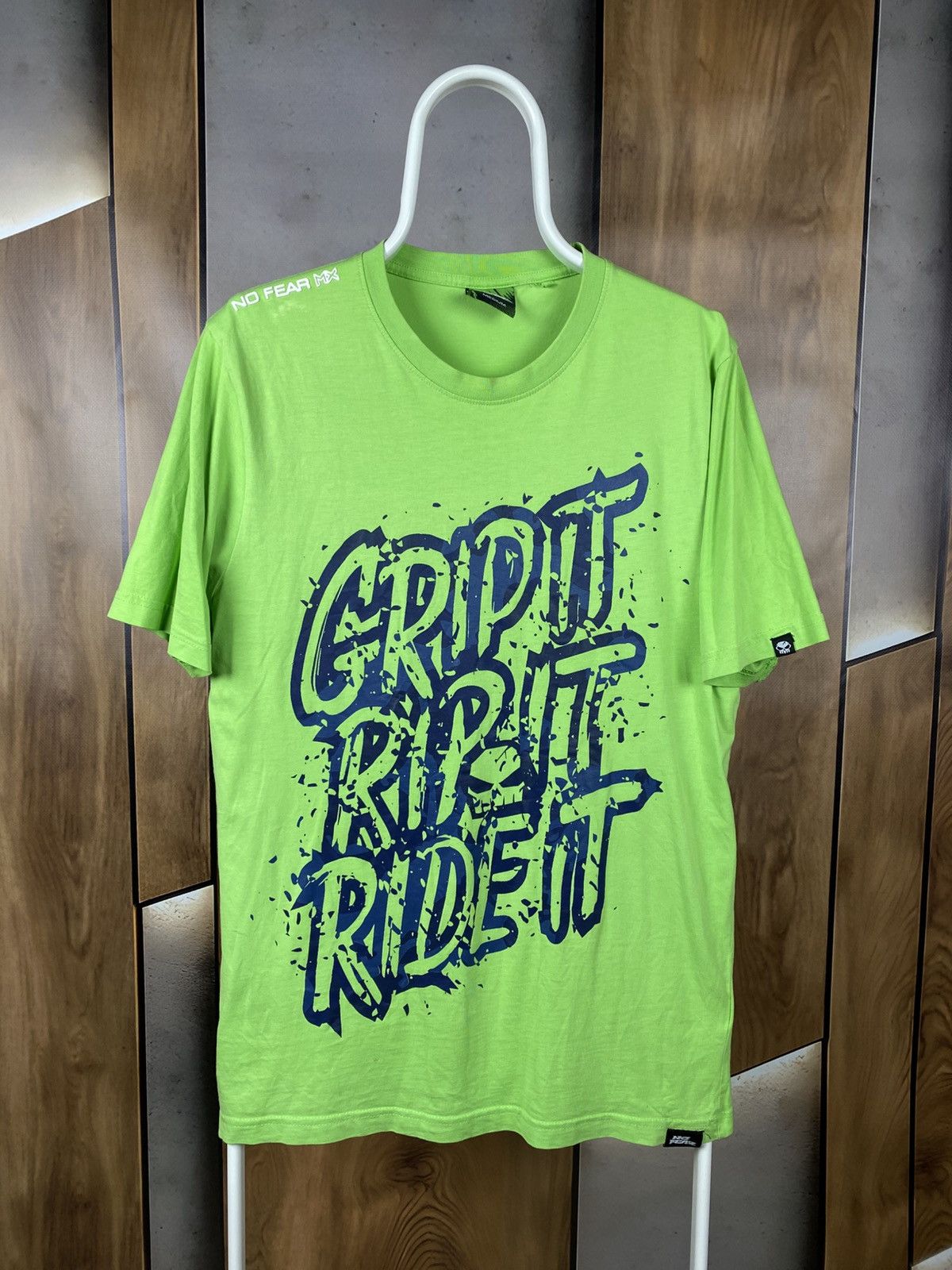 No Fear 😱T-Shirt No Fear Grip It Rip It Ride It Moto Tee😱 Size US M / EU 48-50 / 2 - 1 Thumbnail