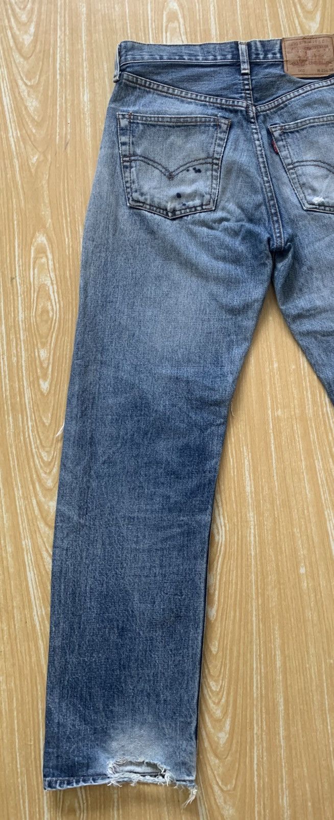 Levi's Rare.. Distressed Levi’s 502 Big E Made In Japan Size US 28 / EU 44 - 9 Thumbnail