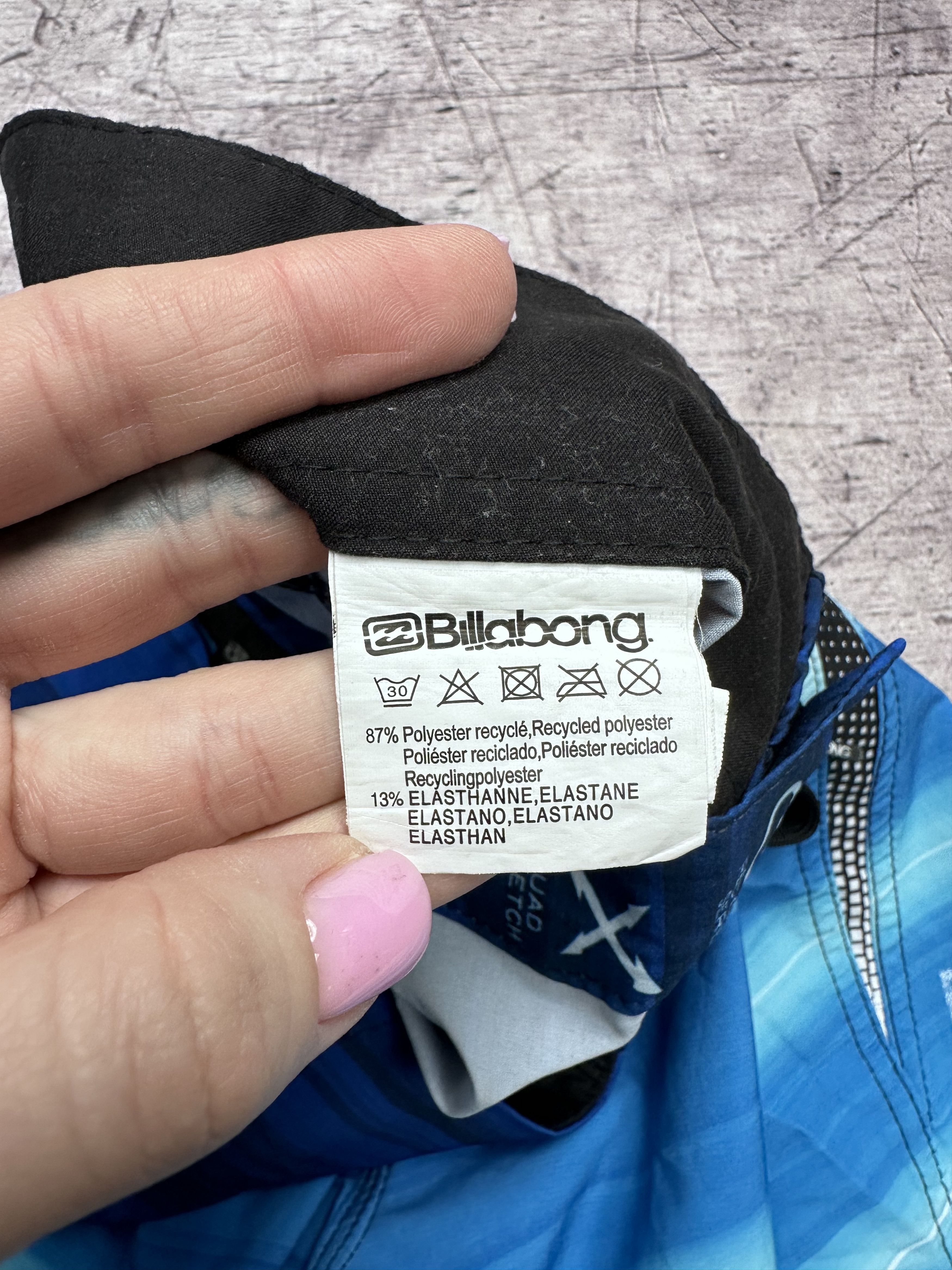 Billabong Billabong Platinum Mens Surf Style Swimming Shorts Size US 34 / EU 50 - 6 Thumbnail
