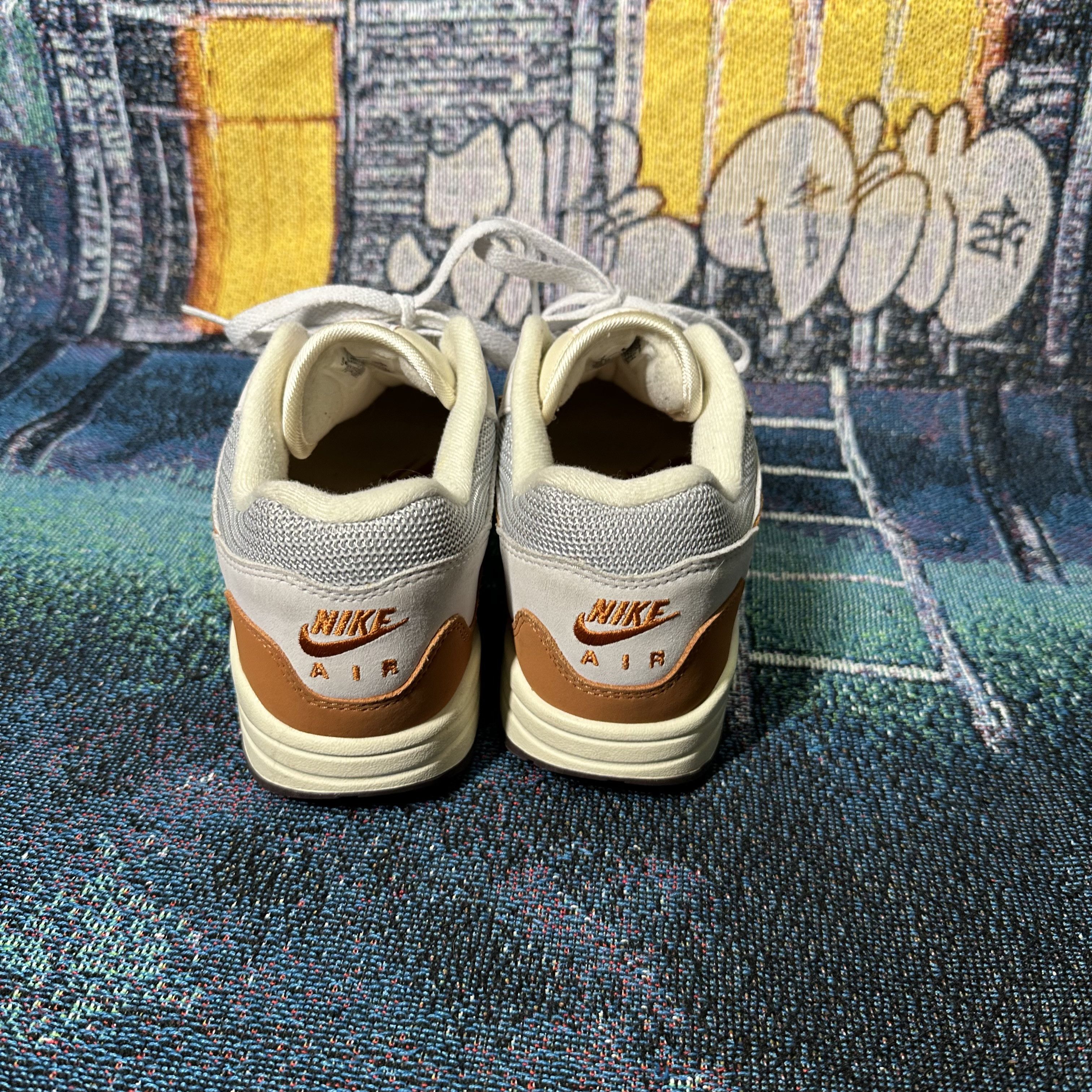 Nike × Patta Nike x Patta Air Max 1 Orange Size 8 W/ Bracelet Size US 8 / EU 41 - 5 Thumbnail