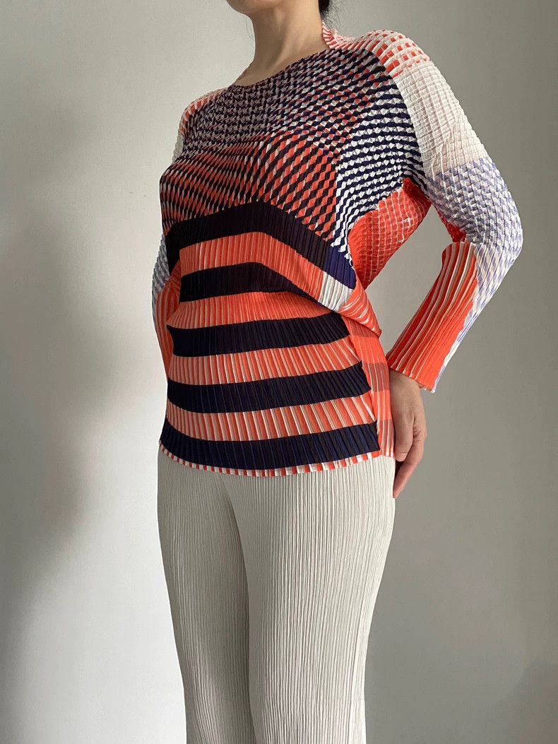 Issey Miyake Issey Miyake Orange main line geometric semi-transparent l Size M / US 6-8 / IT 42-44 - 5 Thumbnail
