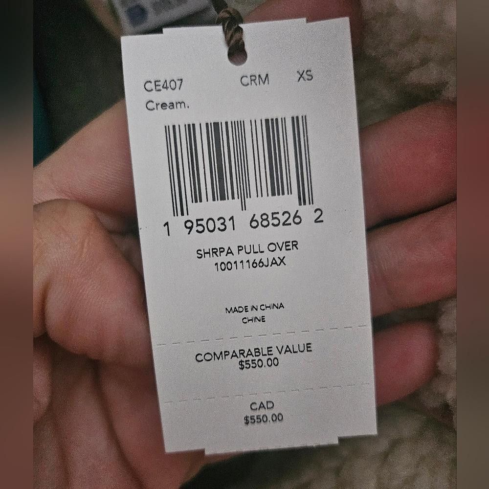 Coach Coach Sherpa Pull Over In Recycled Polyester Authentic Size ONE SIZE - 7 Thumbnail