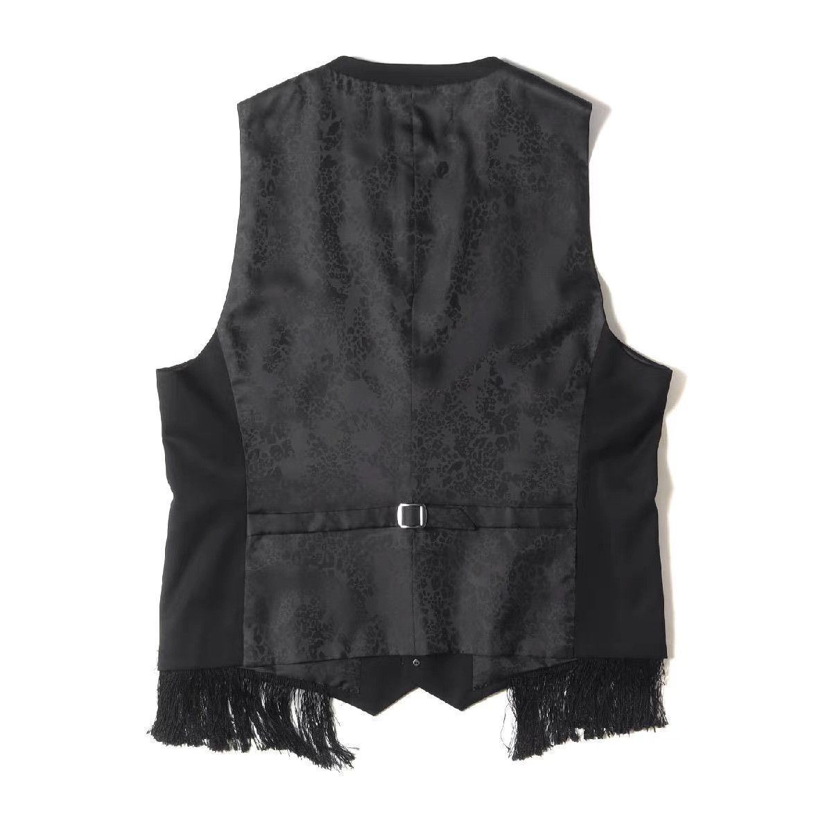 Roen Roen Mainline Pure Wool Skull Fringe Vest K11 Size US L / EU 52-54 / 3 - 2 Thumbnail