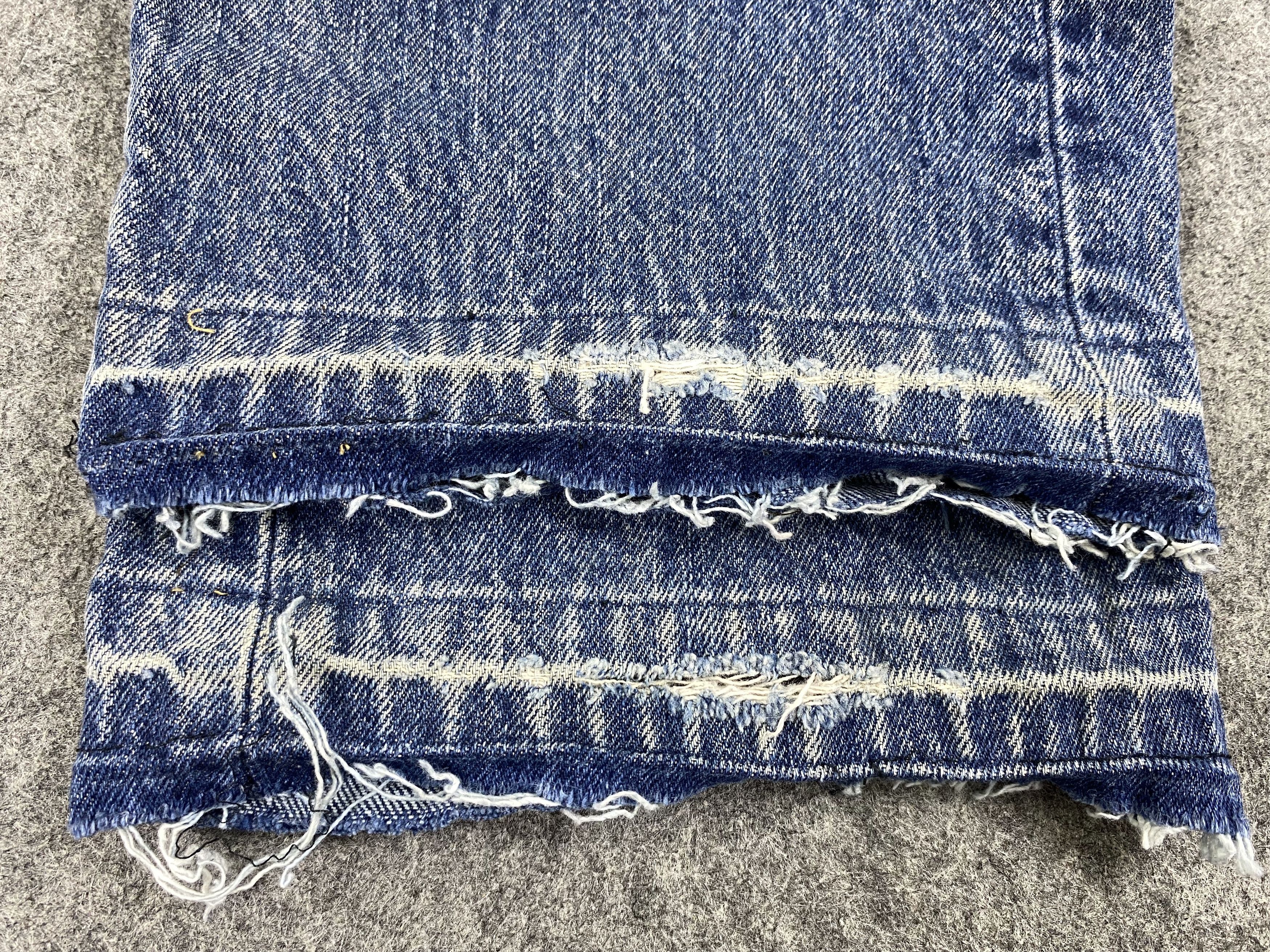 Levi's Blue Distressed Vintage Levi's 501 Jeans 30x28 Denim -JN1163 Size US 30 / EU 46 - 11 Thumbnail