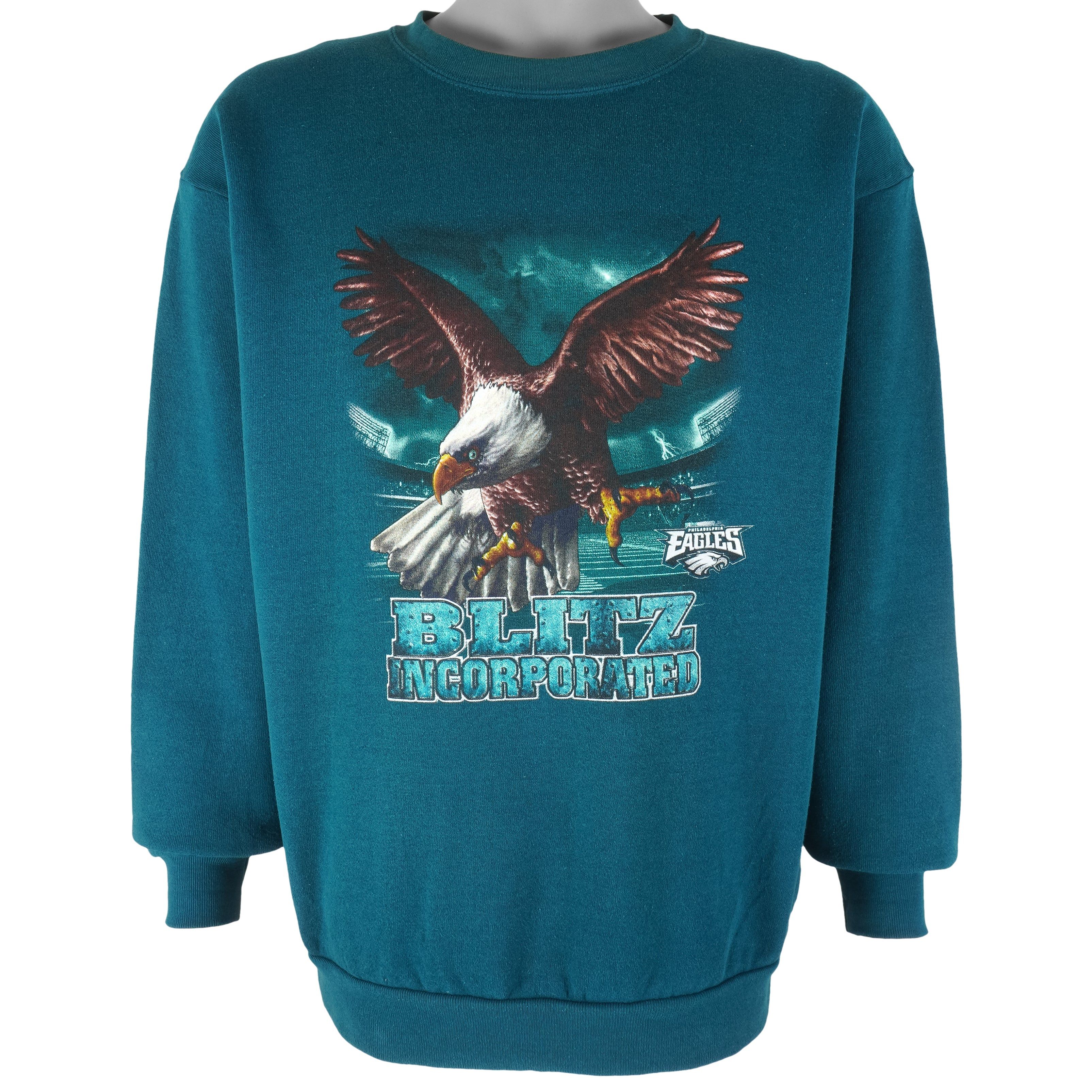 NFL Philadelphia Eagles Blitz Incorporated Sweatshirt 2000s Size US L / EU 52-54 / 3 - 1 Thumbnail