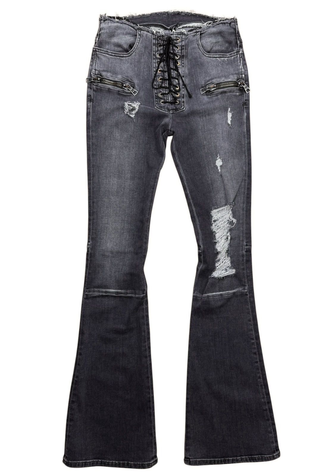 Ben Taverniti Unravel Project Unravel Project Ben Taverniti Flared Jeans Riped Size 27 Size 27" / US 4 / IT 40 - 11 Thumbnail