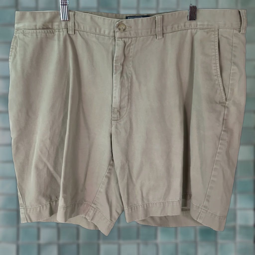 Polo Ralph Lauren Polo By Ralph Lauren Mens Regular Flat Front Classic Beige Chino Shorts Size 40 Size US L / EU 52-54 / 3 - 1 Thumbnail