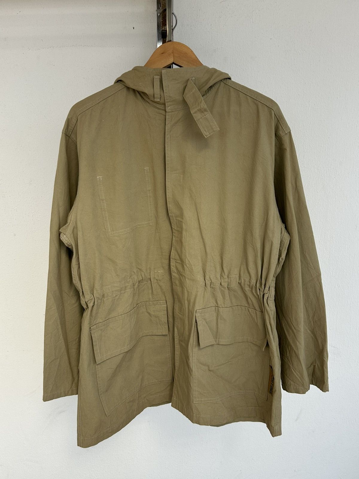 Hai Sporting Gear Vintage Issey Miyake Parka Olive Size US L / EU 52-54 / 3 - 3 Thumbnail