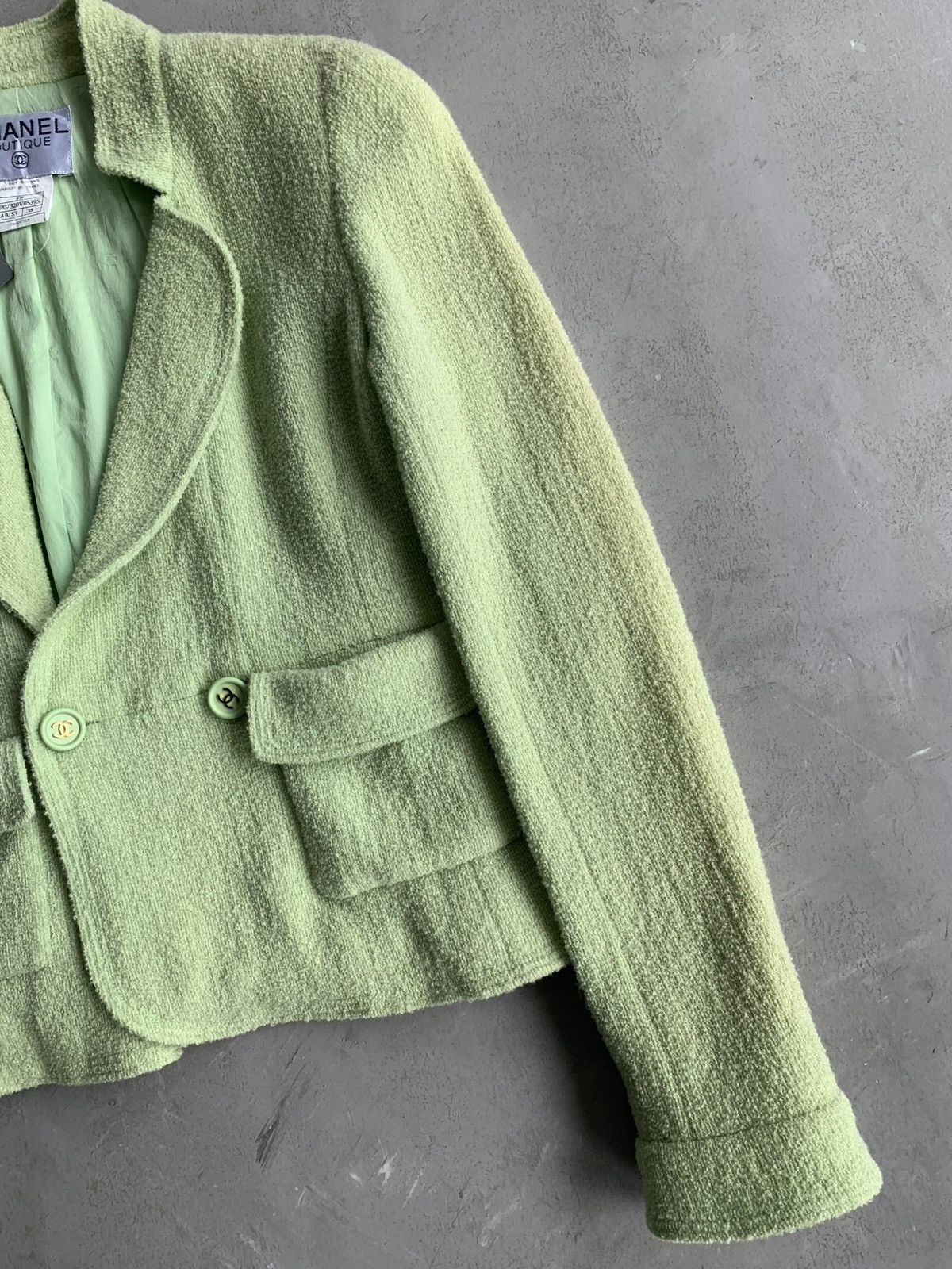 Chanel S/S 1997 - Chanel Tweed Blazer Size S / US 4 / IT 40 - 3 Thumbnail