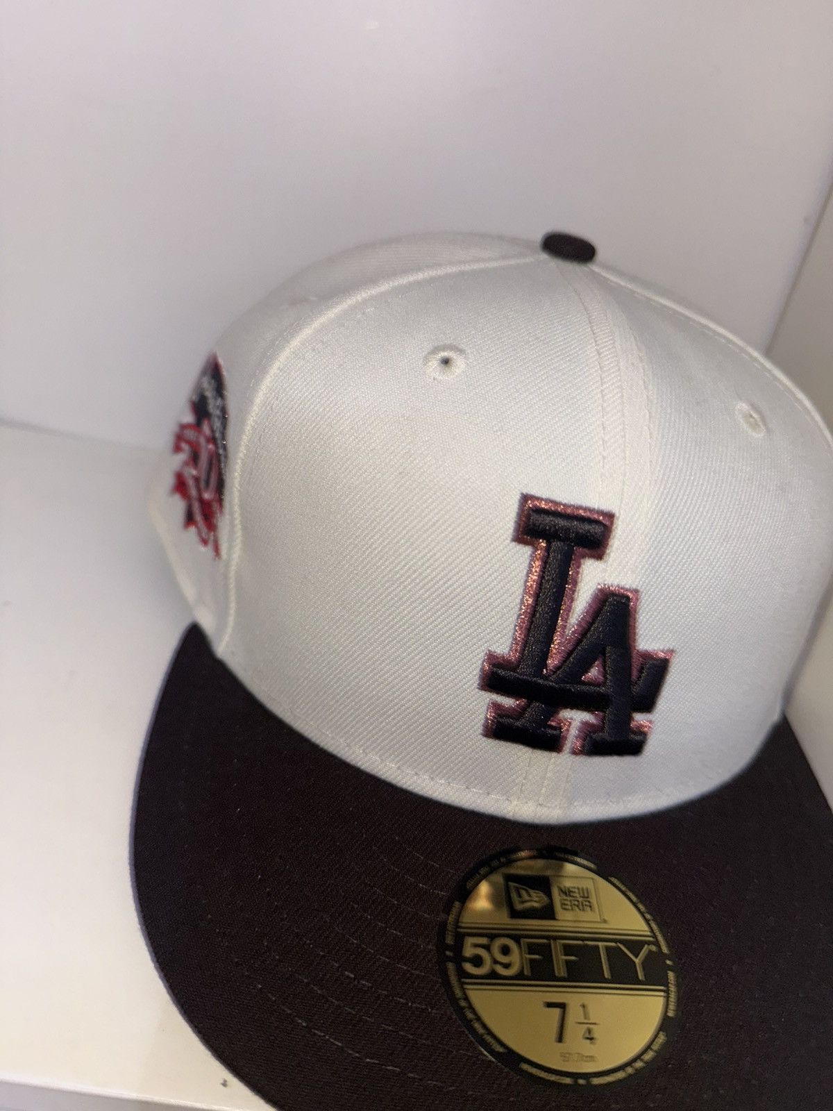New Era Dodgers Jackie Robinson 50th Anniversary FITTED 7 1/4 Size ONE SIZE - 3 Thumbnail