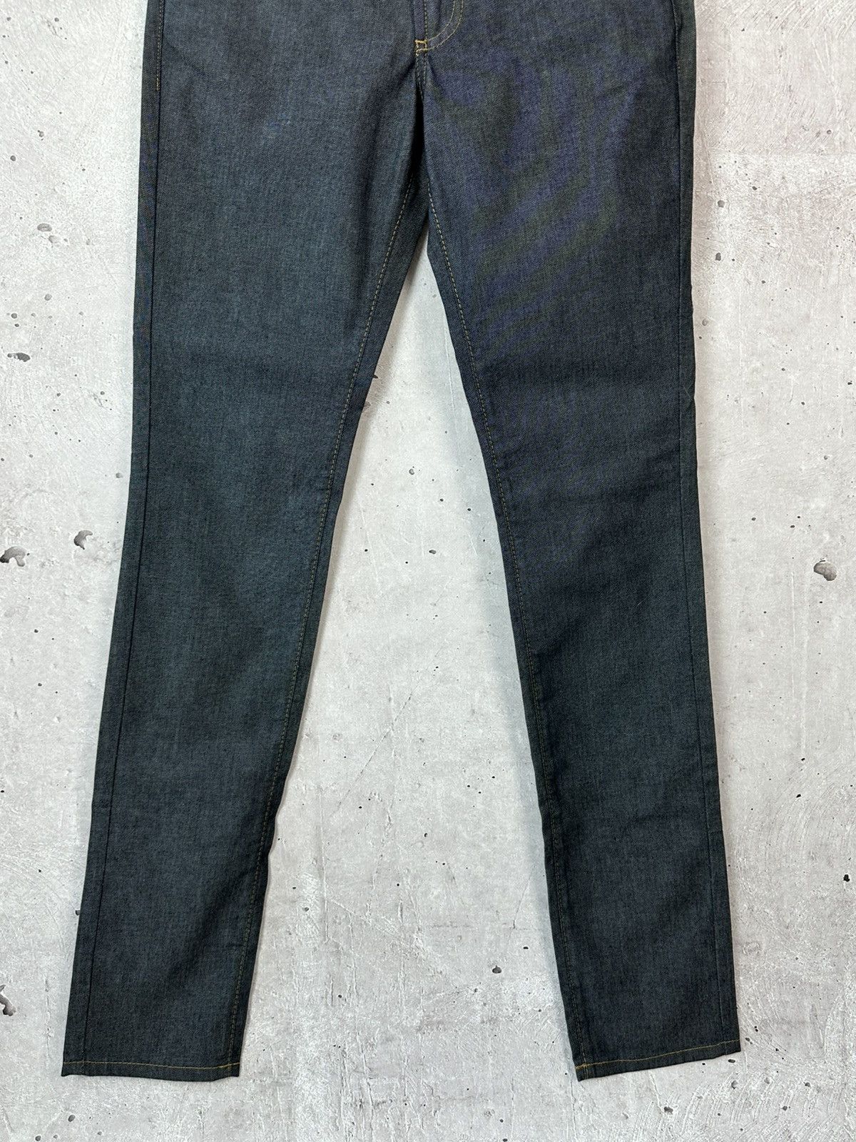 John Galliano NWT Galliano Vintage Made in Italy Dark Grey Women’s Jeans Size 26" / US 2 / IT 38 - 4 Thumbnail