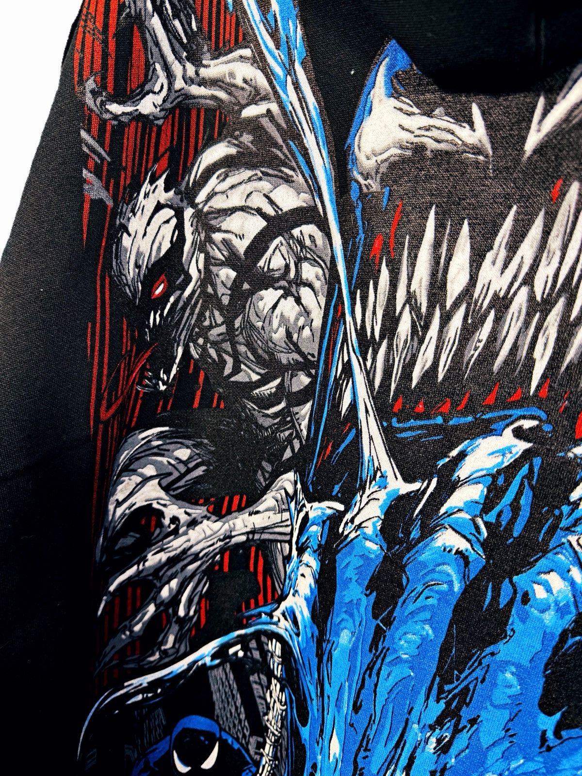 Marvel Comics VINTAGE RUSH KNULL VENOM SPIDERMAN CARNAGE METAL HOODIE 3XL Size US XXL / EU 58 / 5 - 6 Thumbnail