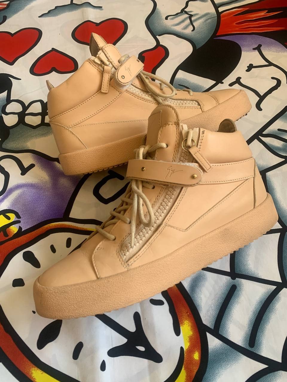 Giuseppe Zanotti Giuseppe Zanotti womens Jamie hightop sneakers Size 40EU Size US 10 / IT 40 - 1 Thumbnail