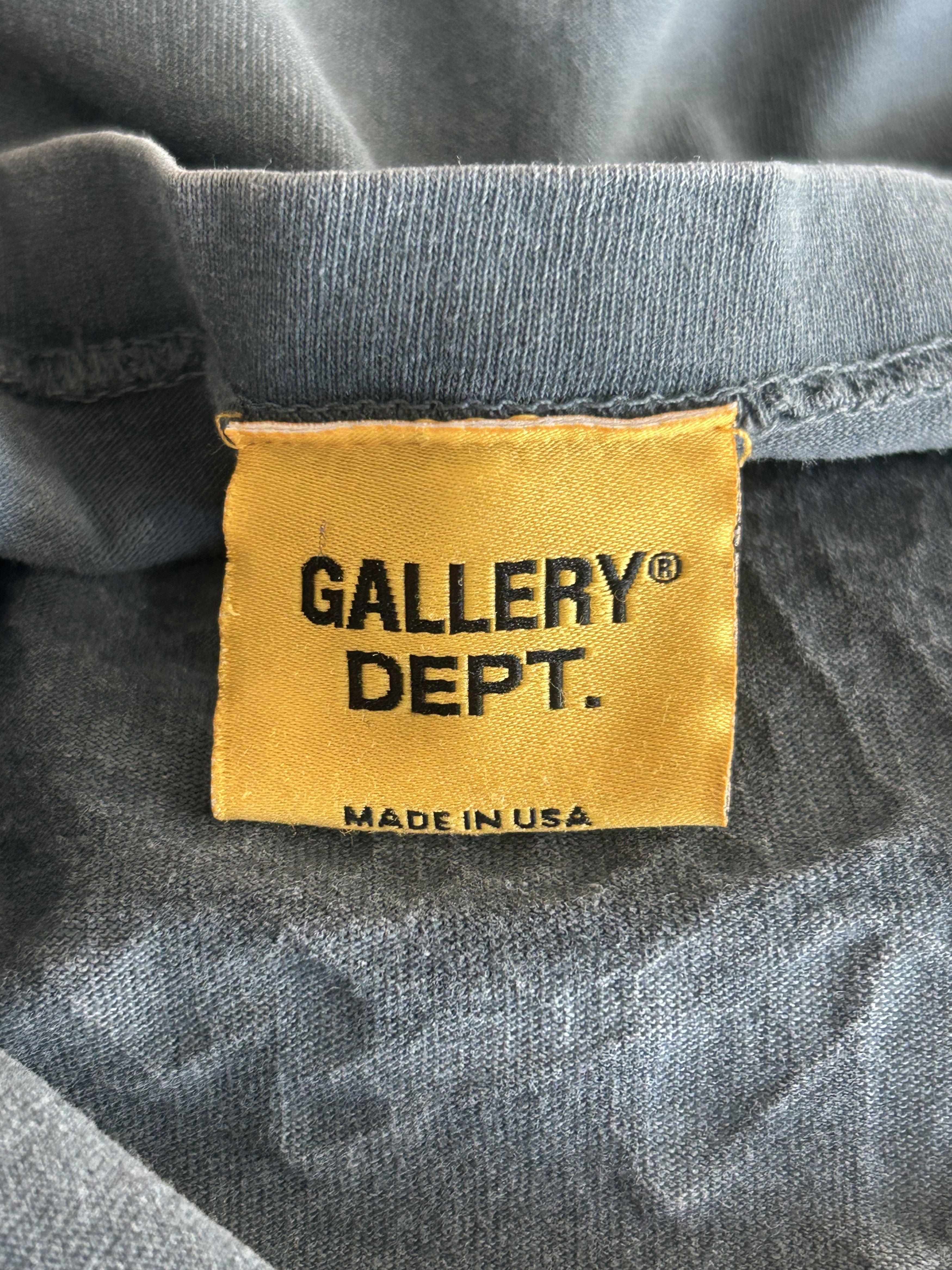 Gallery Dept. Vintage Black ATK Skeleton Beach Glitter Logo T-Shirt Size US XS / EU 42 / 0 - 4 Thumbnail