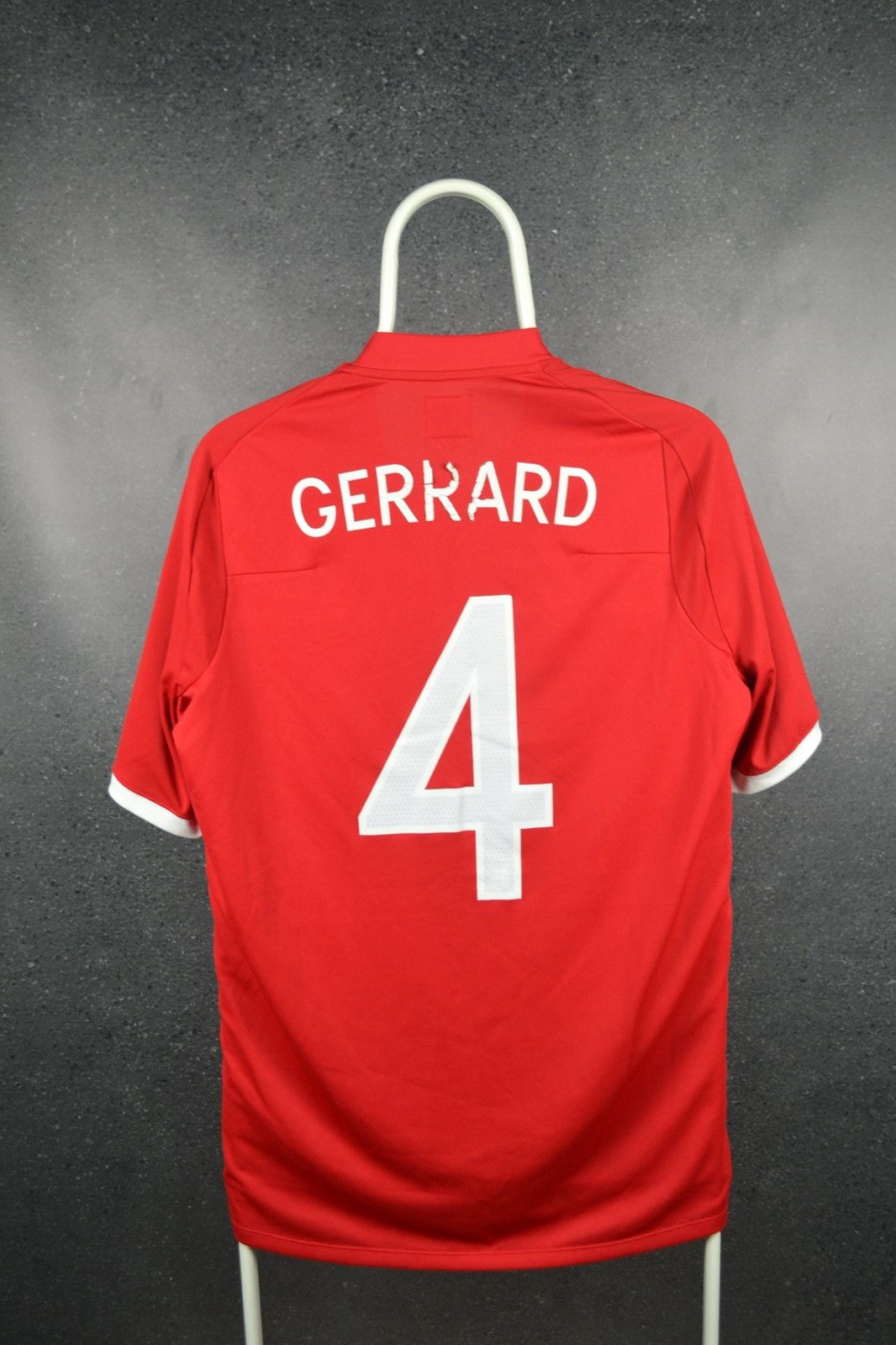 Umbro England 2010 2012 away Gerrard soccer football jersey Size US M / EU 48-50 / 2 - 1 Thumbnail