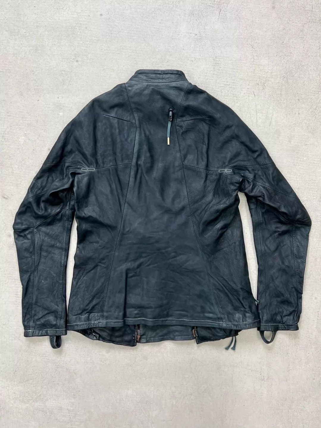 Boris Bidjan Saberi Boris Bidjan Saberi J4 Distressed Horsehide Jacket L New Size US L / EU 52-54 / 3 - 5 Thumbnail