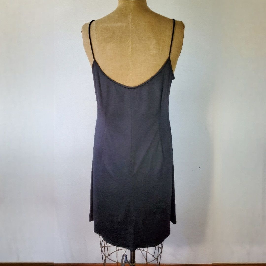 Other Xscape Size 14/XL Dress Black White Floral Stripe Sleeveless Size L / US 10 / IT 46 - 7 Thumbnail