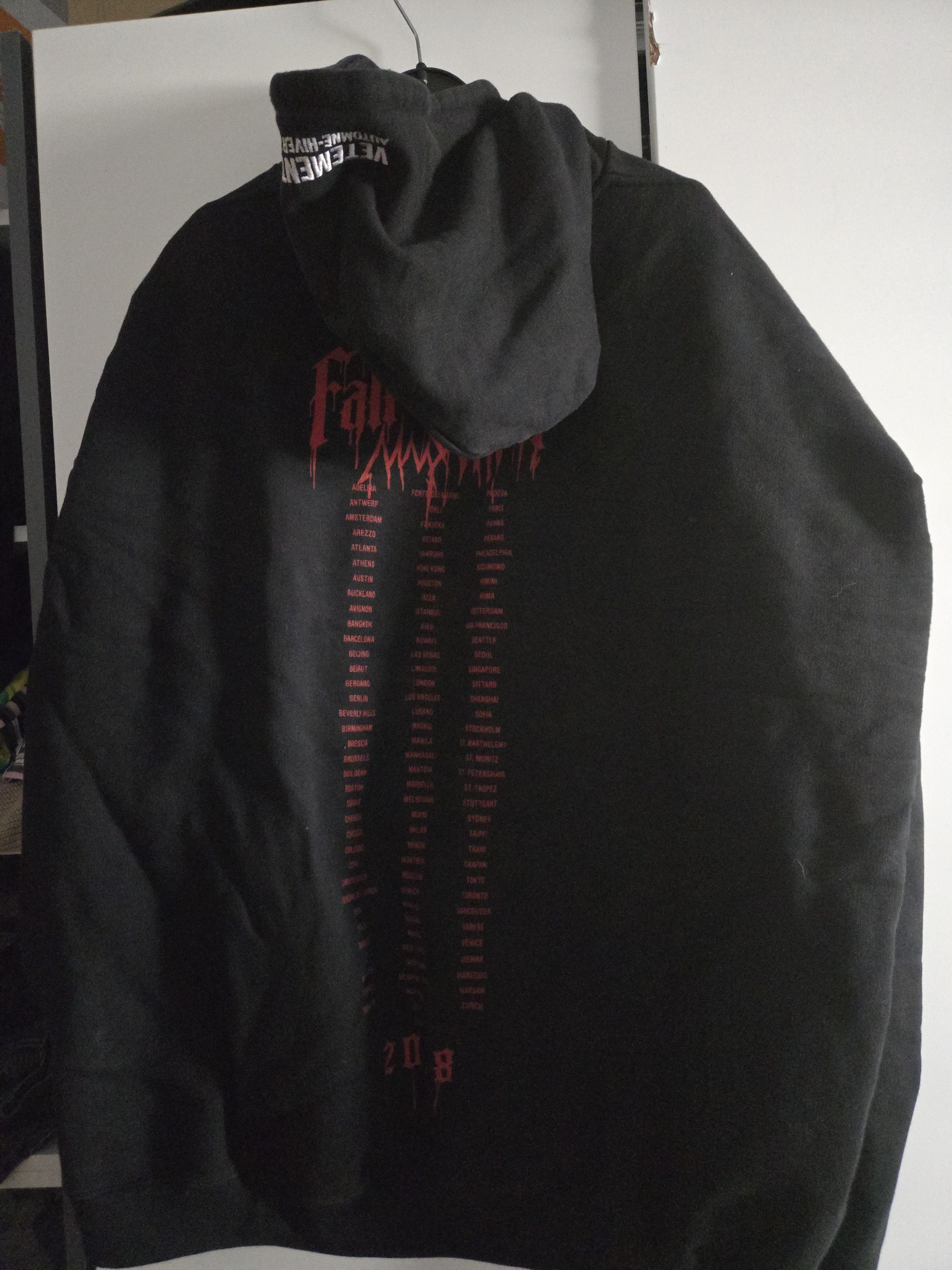 Vetements Vetements metal red hoodie thick Size US XS / EU 42 / 0 - 2 Thumbnail