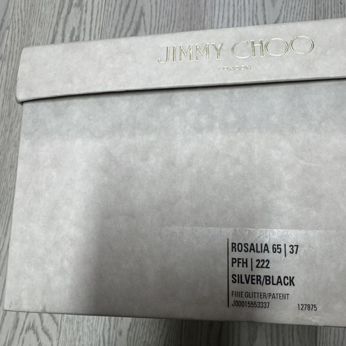 Jimmy Choo Like new Jimmy Choo LN ROSALIA 65 - Sliverblack, 37 Size US 7 / IT 37 - 9 Thumbnail