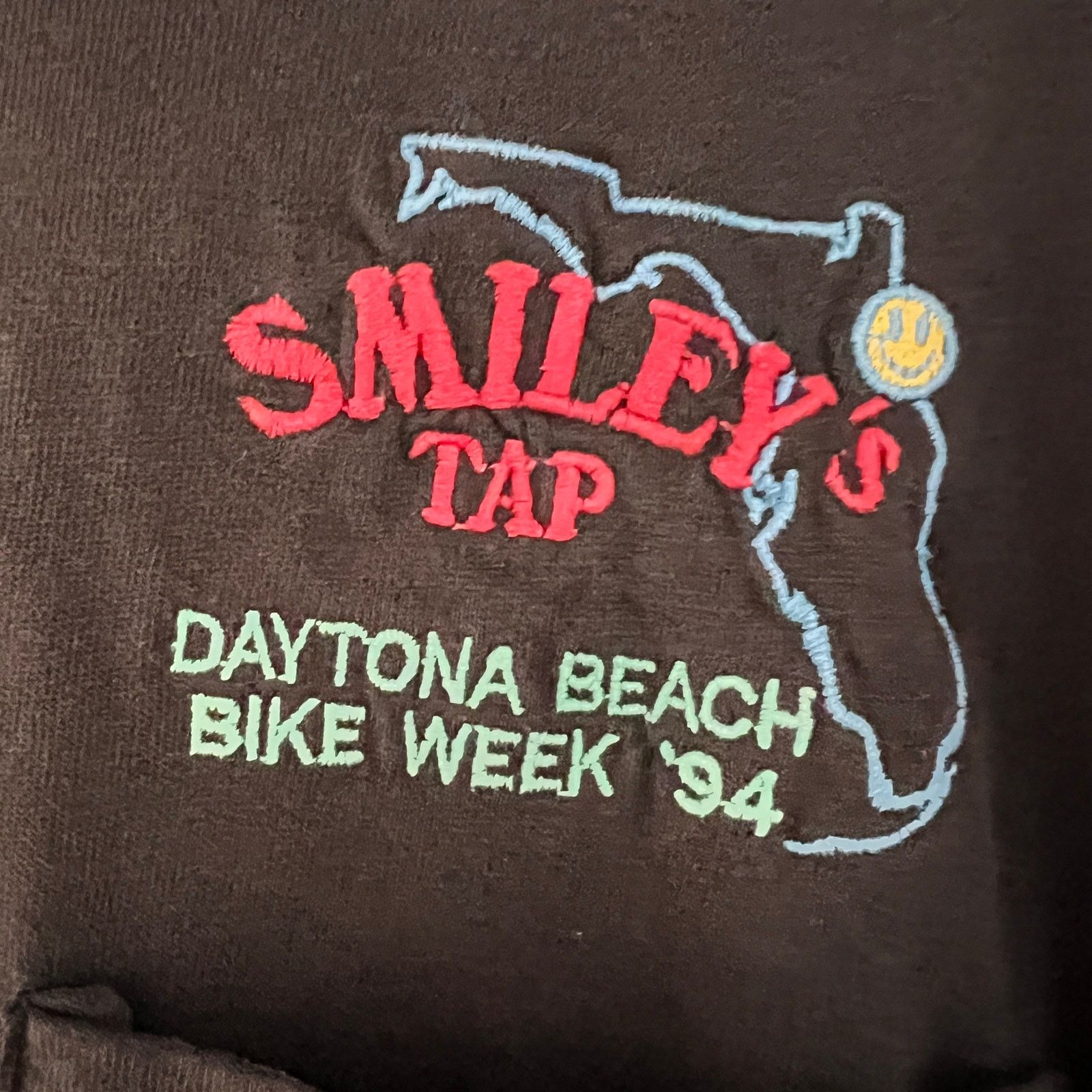 Anvil VTG Daytona Harley Bike Week '94 Black Polo Shirt L 20x30 Size US L / EU 52-54 / 3 - 3 Thumbnail