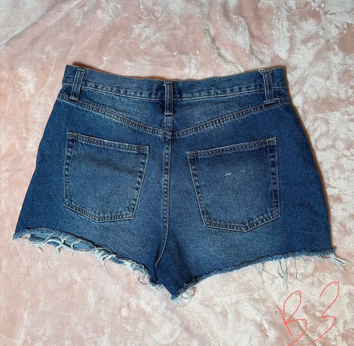 Juicy Couture Juicy Couture Designer Denim Women’s Jean Shorts Size 31" - 5 Thumbnail