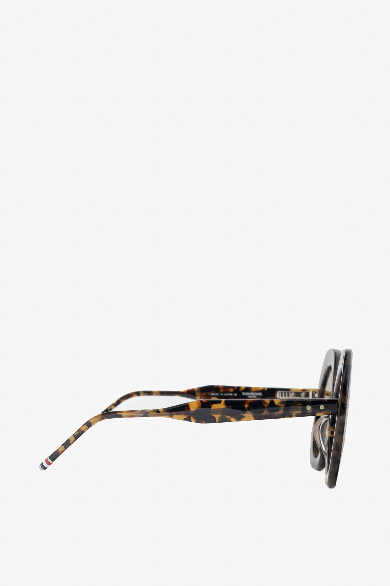Thom Browne Thom Browne TBS509 Square Tokyo Tortoise Sunglasses Size ONE SIZE - 4 Thumbnail