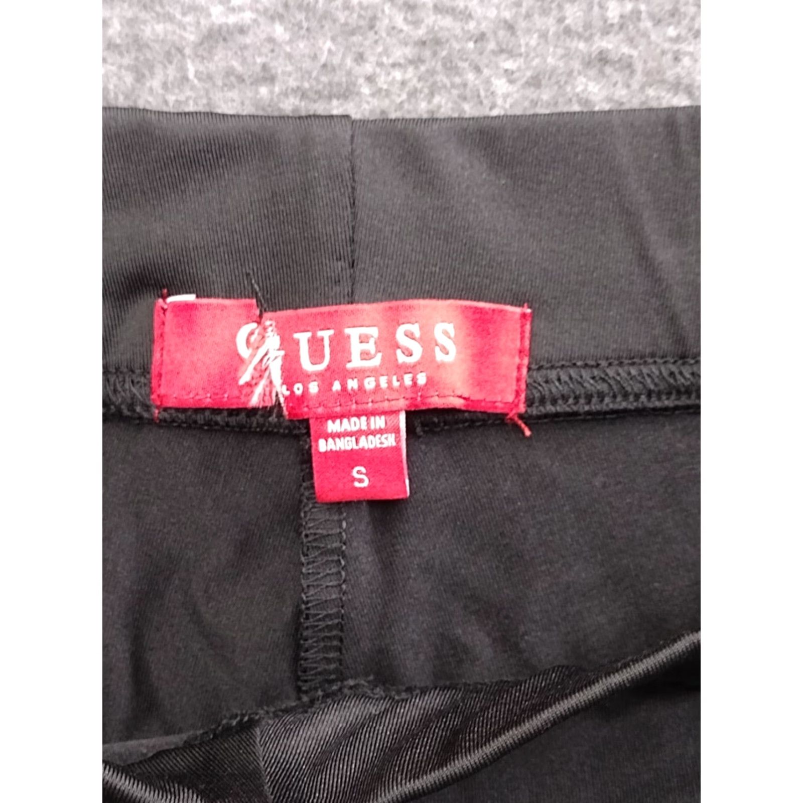 Guess GUESS Black Logo Leggings Activewear Pants Yoga S Women's Regular Size XS? Size 28" / US 6 / IT 42 - 5 Thumbnail