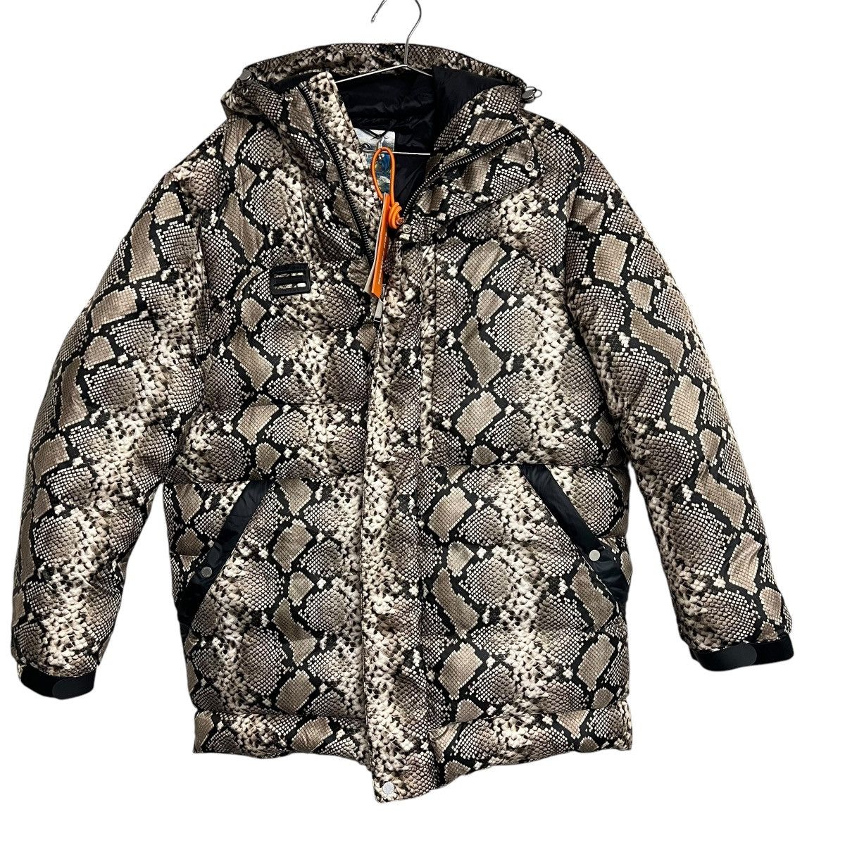 Heron Preston Heron Preston Snakeskin Python Hooded Puffer Parker Jacket Size US M / EU 48-50 / 2 - 1 Thumbnail