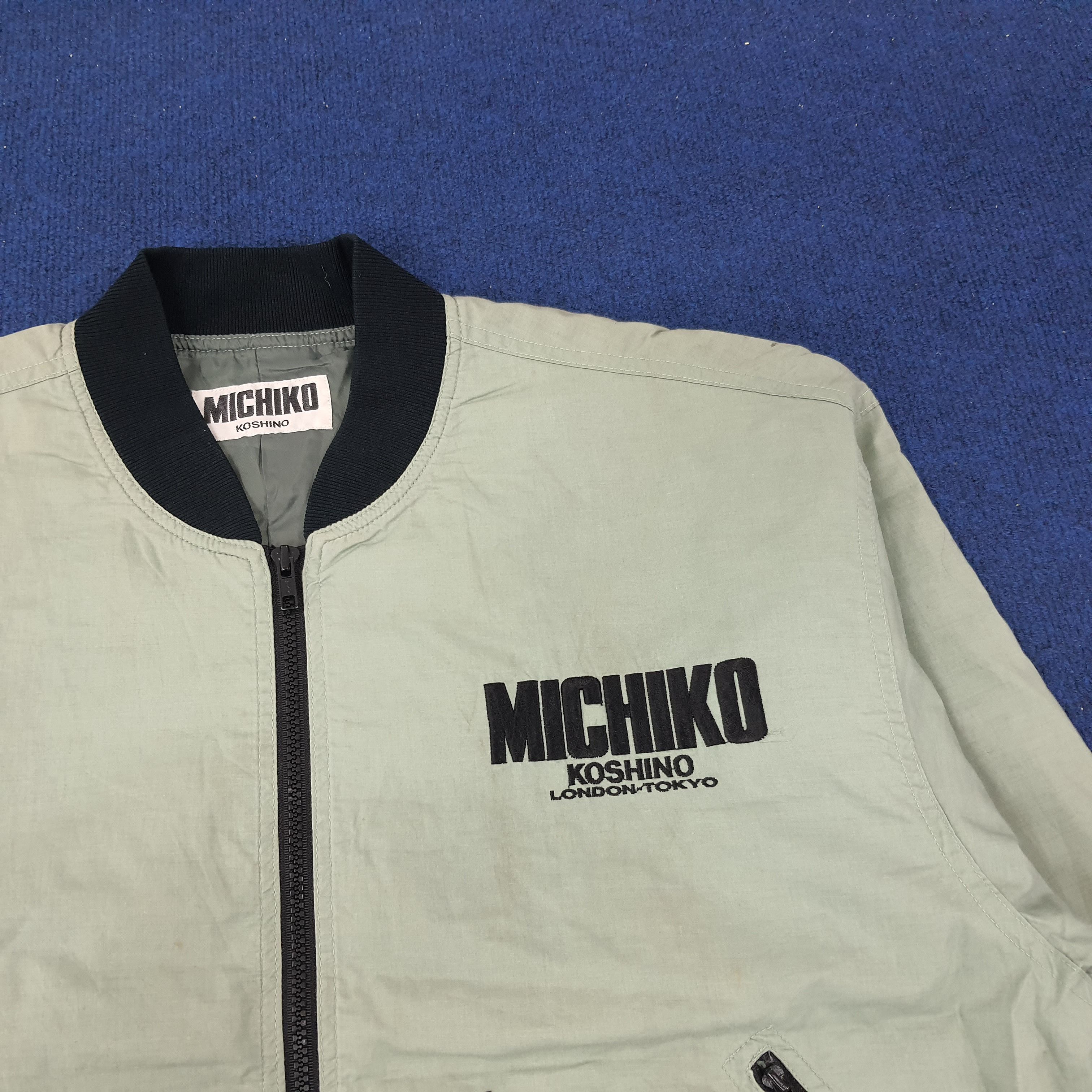 Japanese Brand × Michiko Koshino × Vintage Vintage Michiko Koshino Pucka Clobba Designer Jacket C222N15 Size US L / EU 52-54 / 3 - 4 Thumbnail