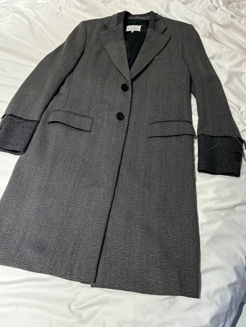Maison Margiela Maison Margiela Men's wool coat 2501-Nextarrow Size US M / EU 48-50 / 2 - 1 Thumbnail