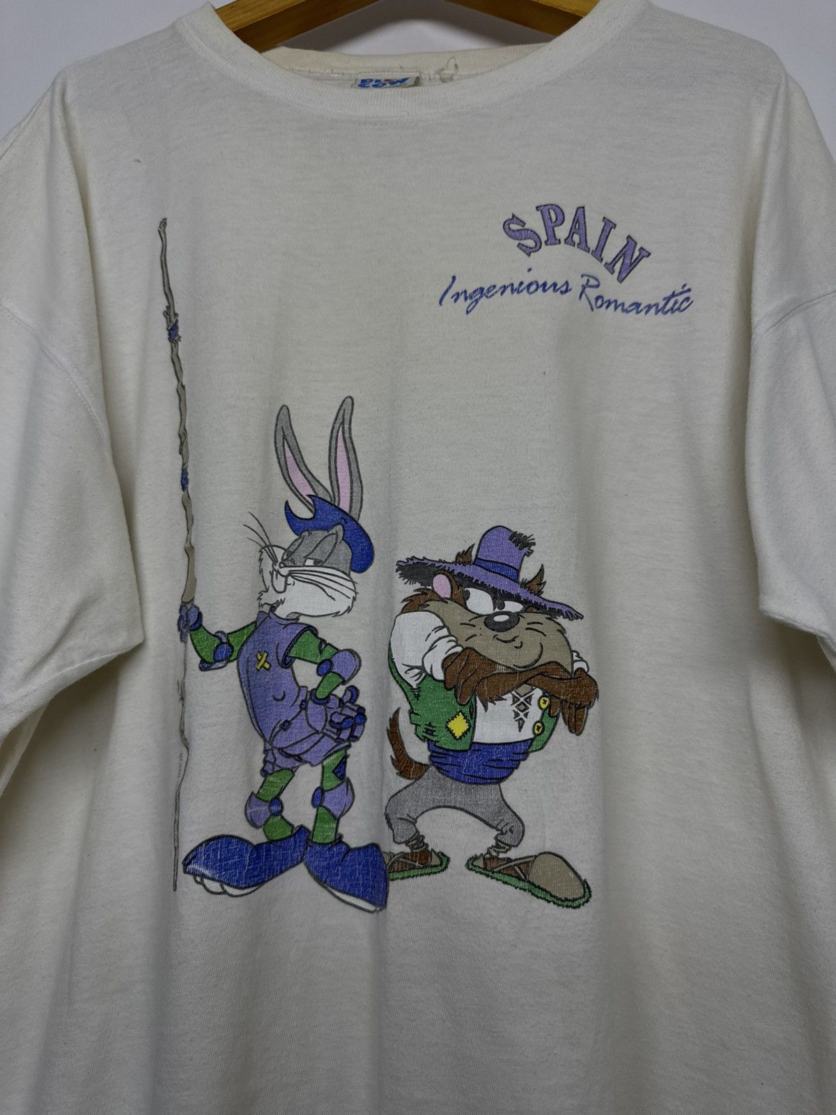 Disney Vintage 90s Looney tunes Orlando Magic t-shirt Size US XL / EU 56 / 4 - 3 Thumbnail