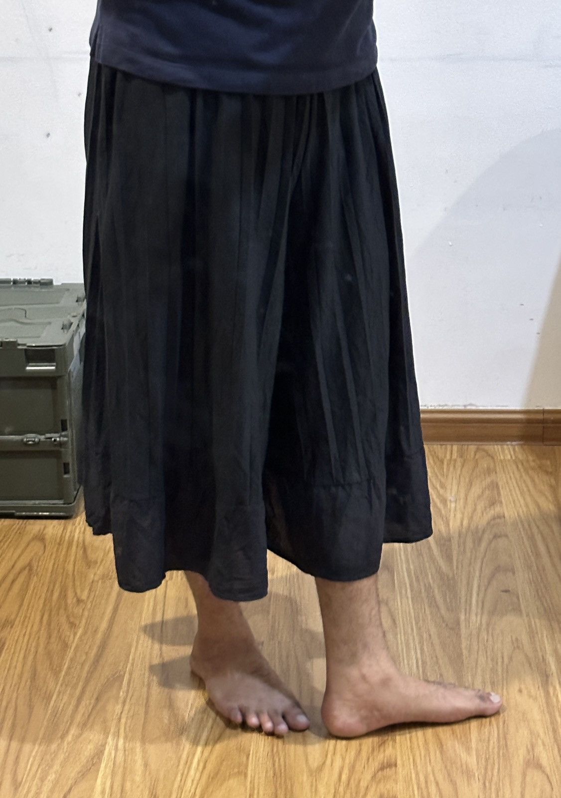 Ne-Net Ne - Net ( Issey Miyake ) Wide Pleated Cropped Pant Size US 30 / EU 46 - 15 Thumbnail