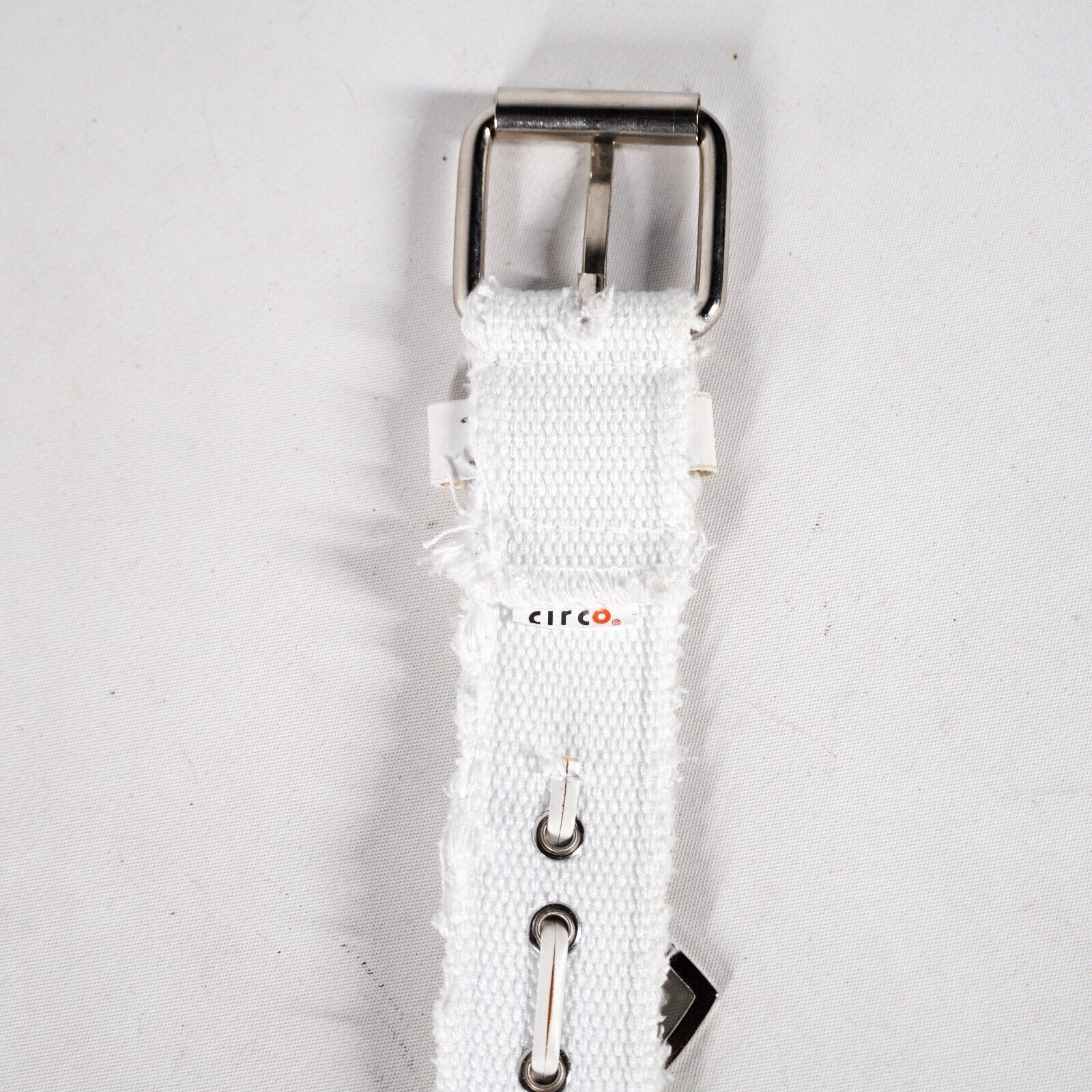 Other White Knitted Fabric Stainless Steel Heart Cosplay Belt 33" Size ONE SIZE - 6 Thumbnail