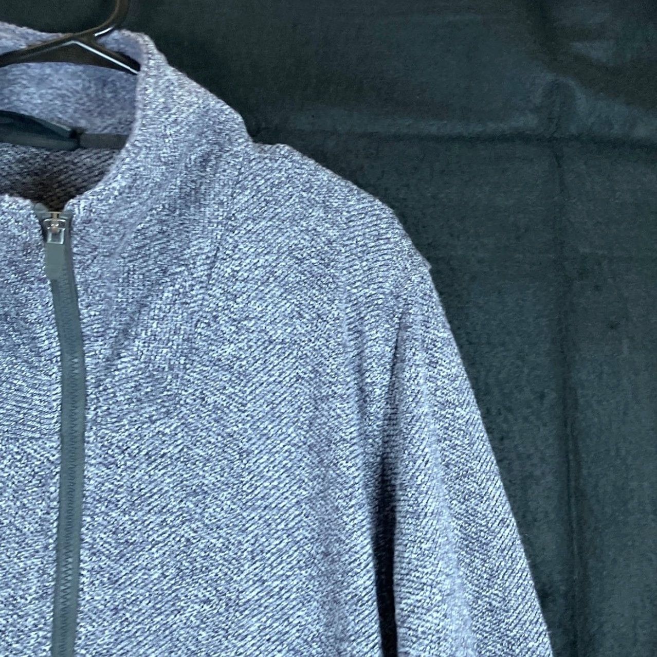 Vintage Fossa Mens Jacket Gray Full Zip Fleece Kentfield Herringbone Large Size US L / EU 52-54 / 3 - 5 Thumbnail