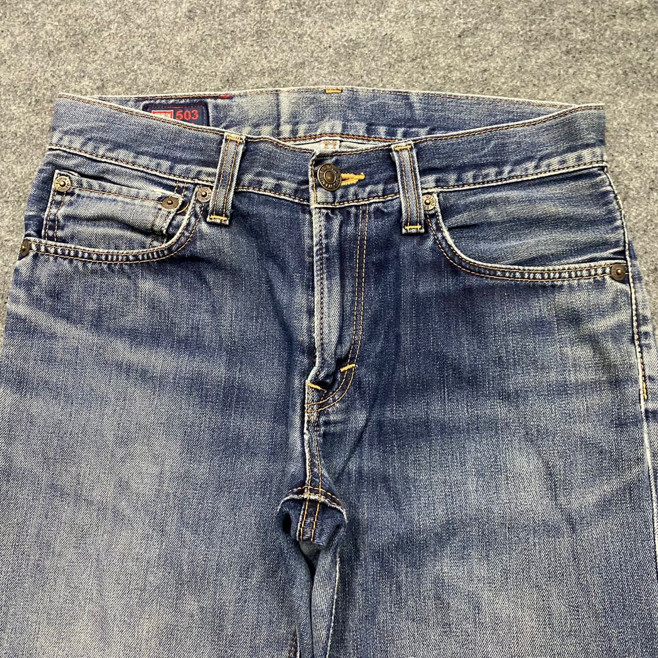 If Six Was Nine Vintage 90s Edwin 503 Premium Distressed denim Size US 32 / EU 48 - 10 Thumbnail