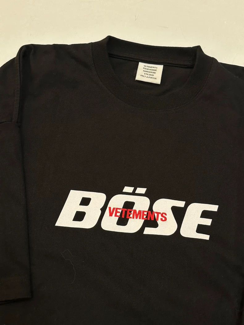 Vetements Vetements SS20 McDonald's season BOSE T-shirt Size US S / EU 44-46 / 1 - 2 Thumbnail