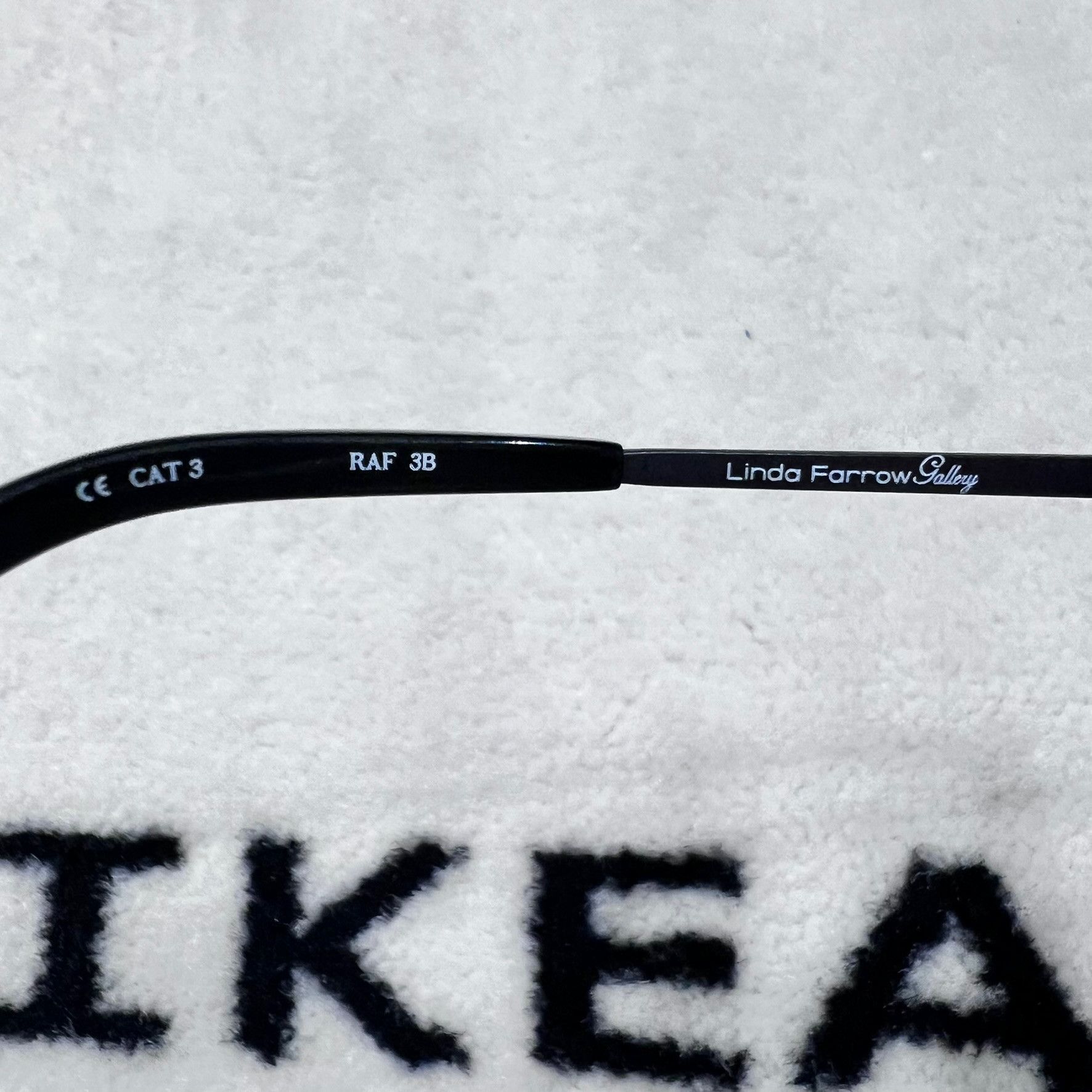 Linda Farrow Linda Farrow X Raf Simons "Ultimate Glacier" Sunglasses Size ONE SIZE - 8 Thumbnail