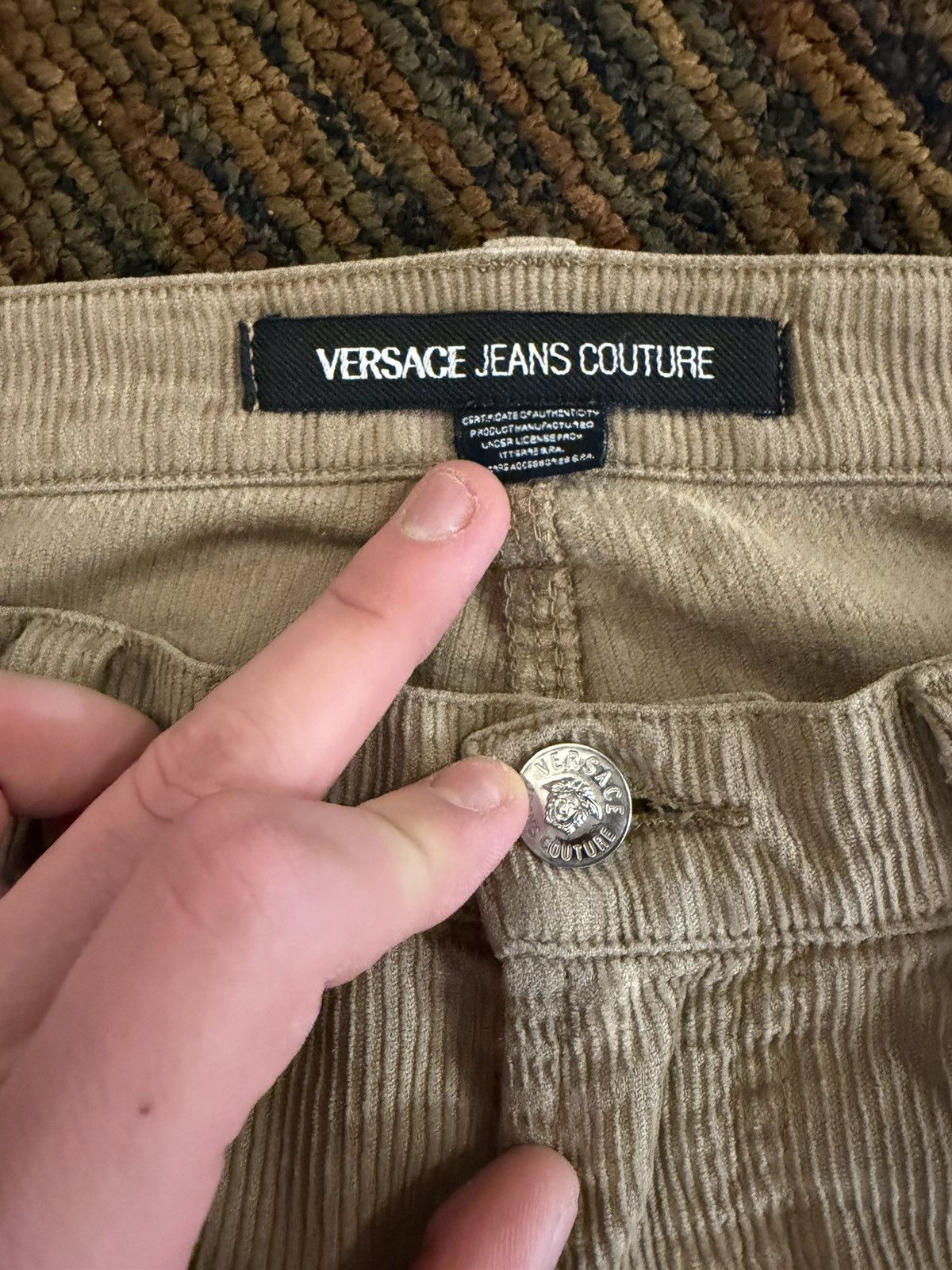 Versace Jeans Couture Versace Jeans Coture Corduroys Size US 32 / EU 48 - 4 Thumbnail