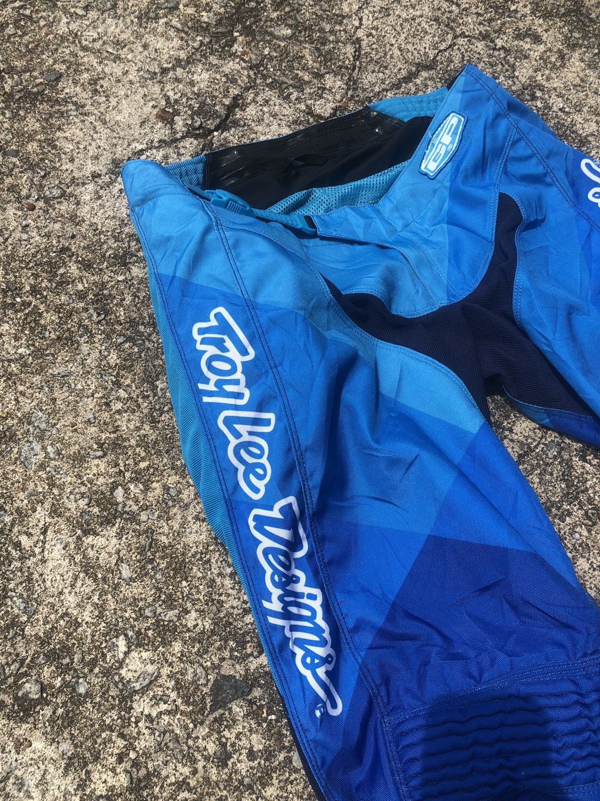 Alpinestars Troy Lee Design GP Motorcross Pants Mono Blue Size US 34 / EU 50 - 5 Thumbnail