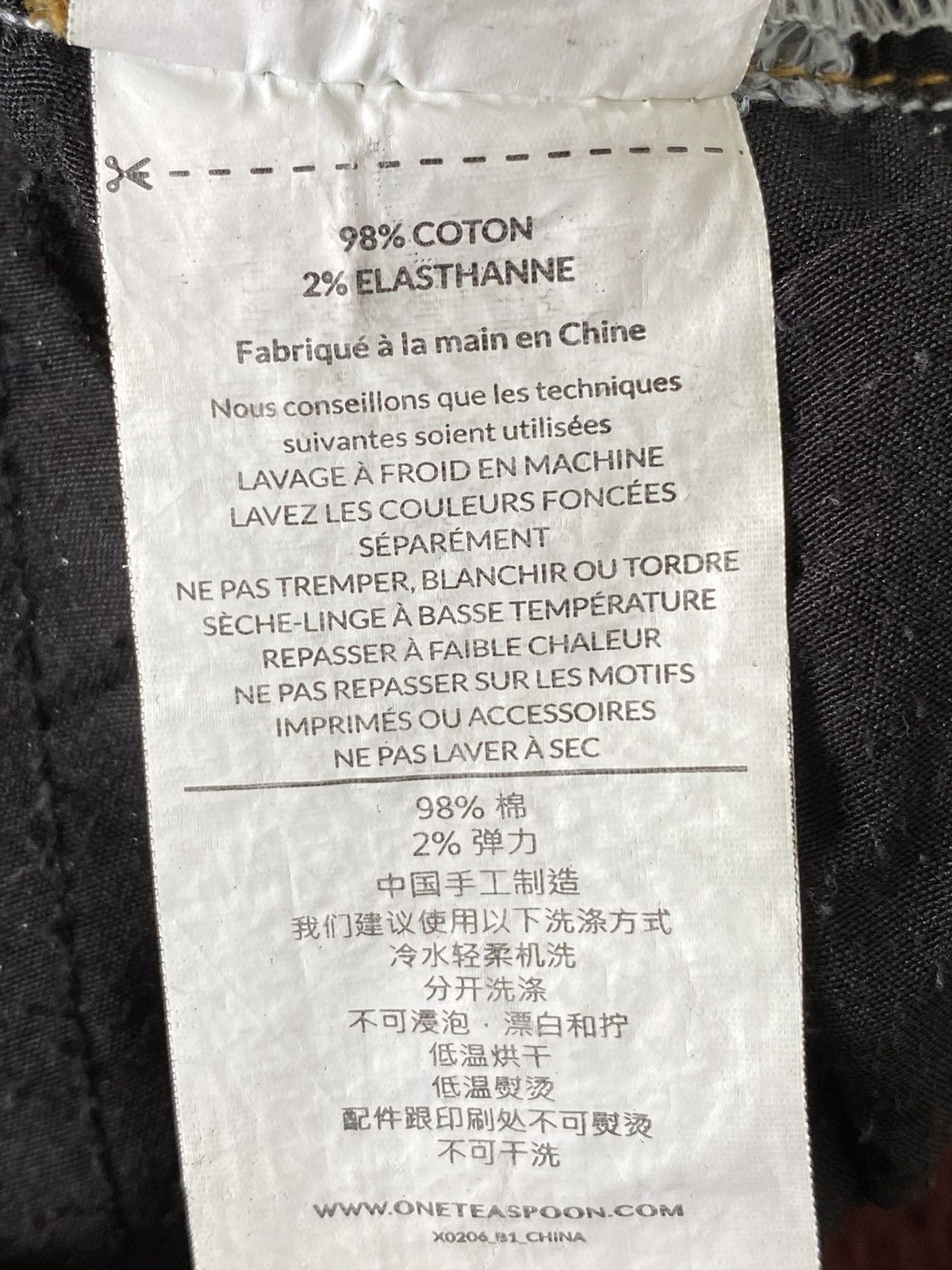 One Teaspoon ONE X ONETEASPOON JEANS SIZE 28 (6) ‘HOODLUMS’ $80 Size 28" / US 6 / IT 42 - 9 Thumbnail