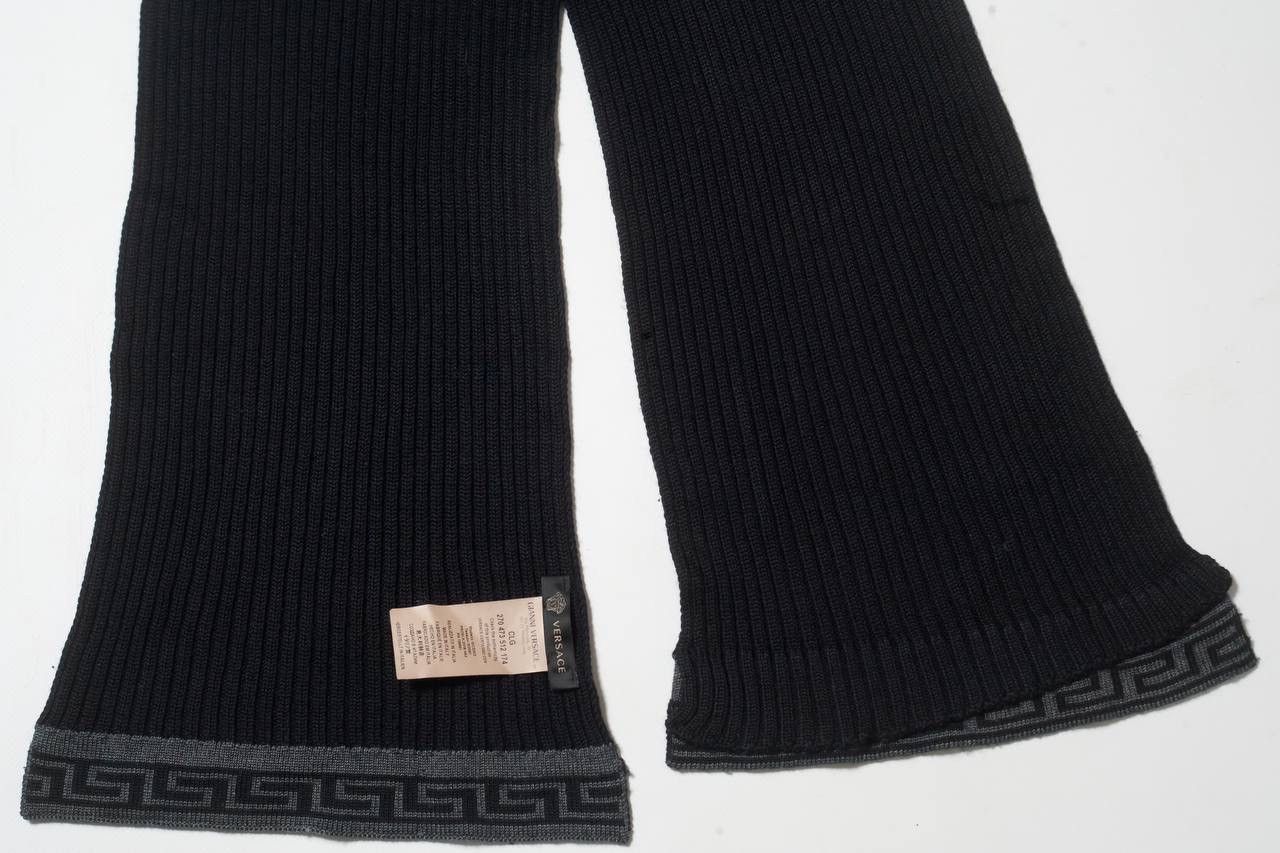 Versace versace lana silk knit scarf Size ONE SIZE - 8 Thumbnail